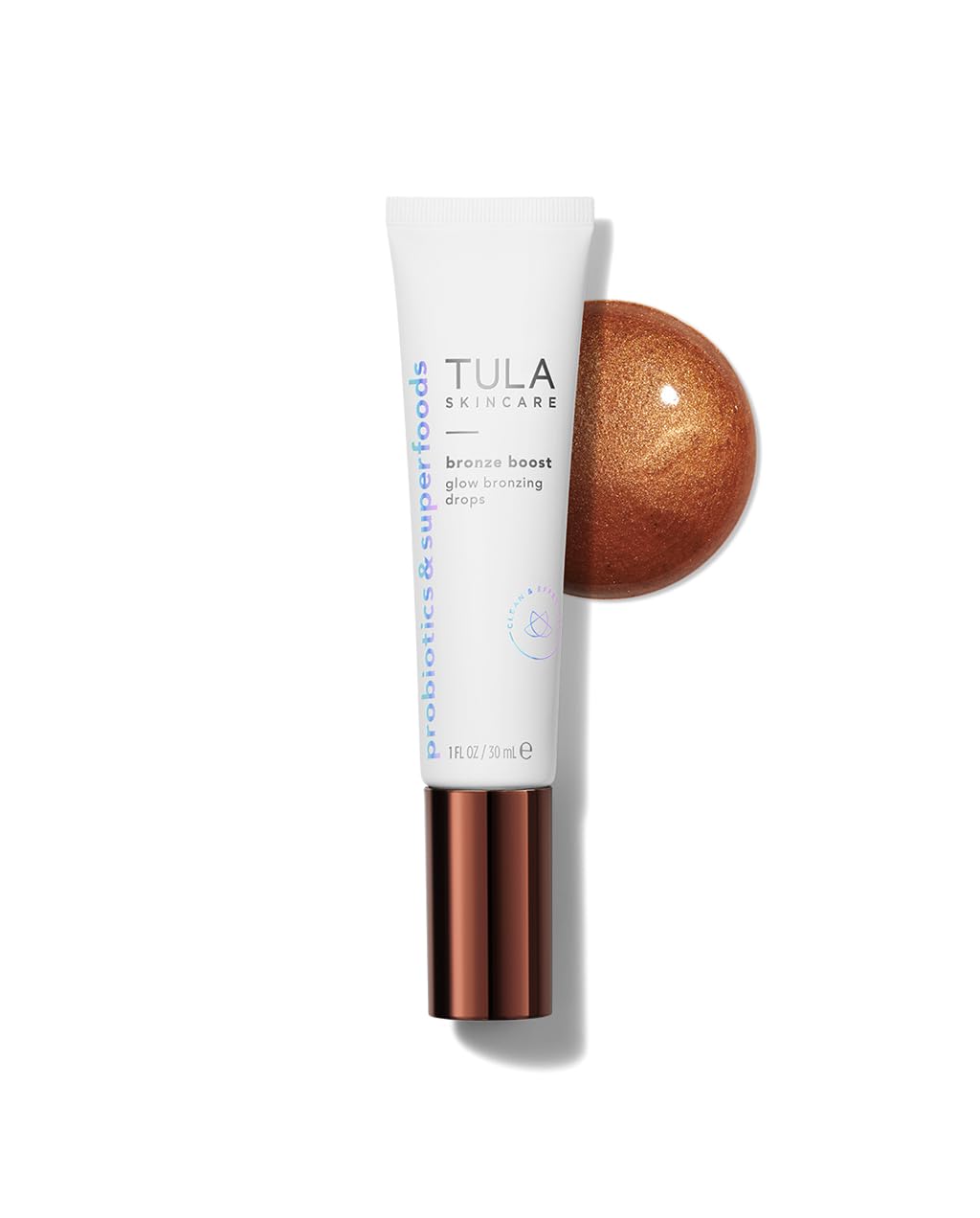 Gotas Bronceadoras Tula Skin Care Bronze Boost Glow 30 Ml - Venta Internacional.