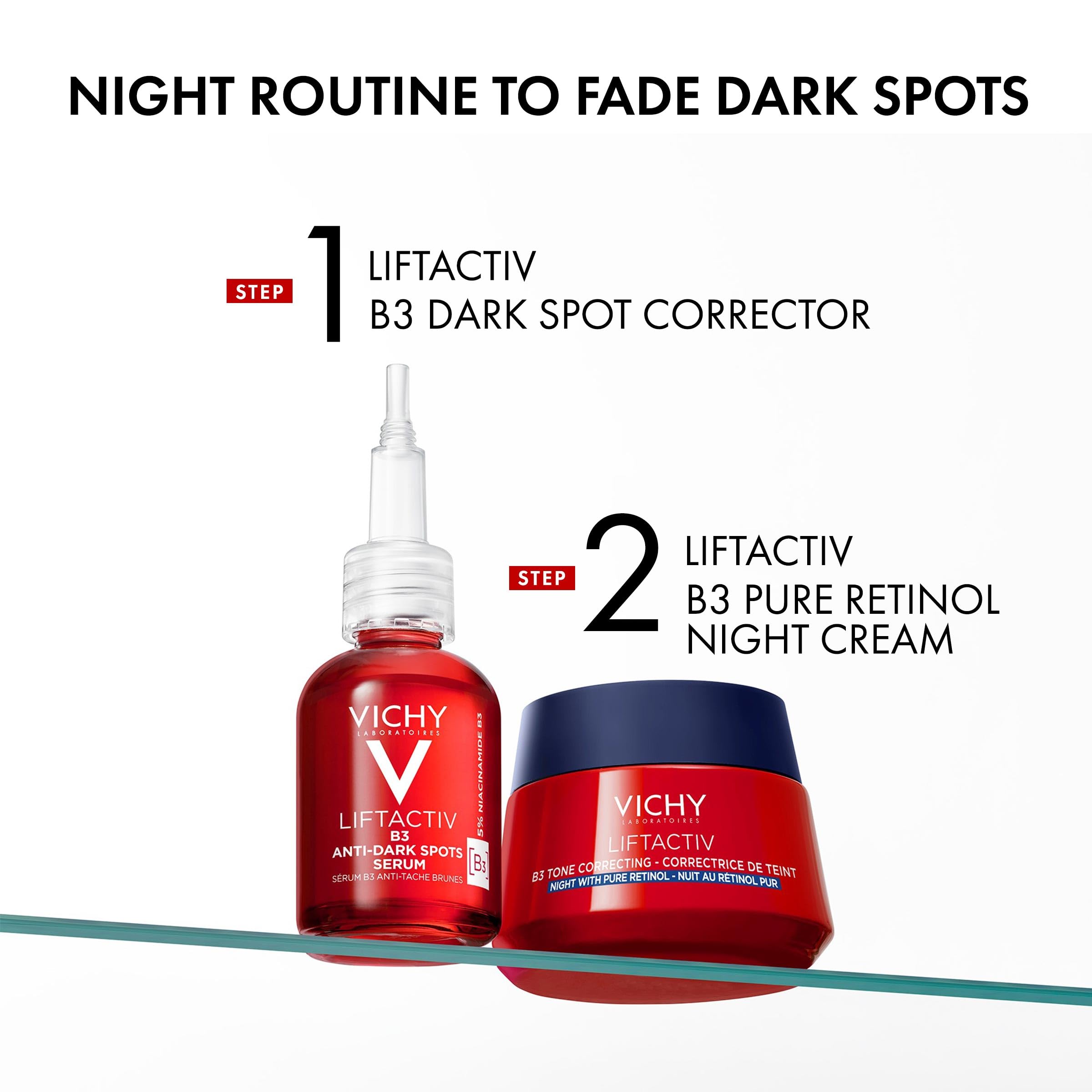 Foto 6 pulgar | Crema De Noche Vichy Liftactiv B3 Correctora De Tono Con Niacinamida - Venta Internacional.