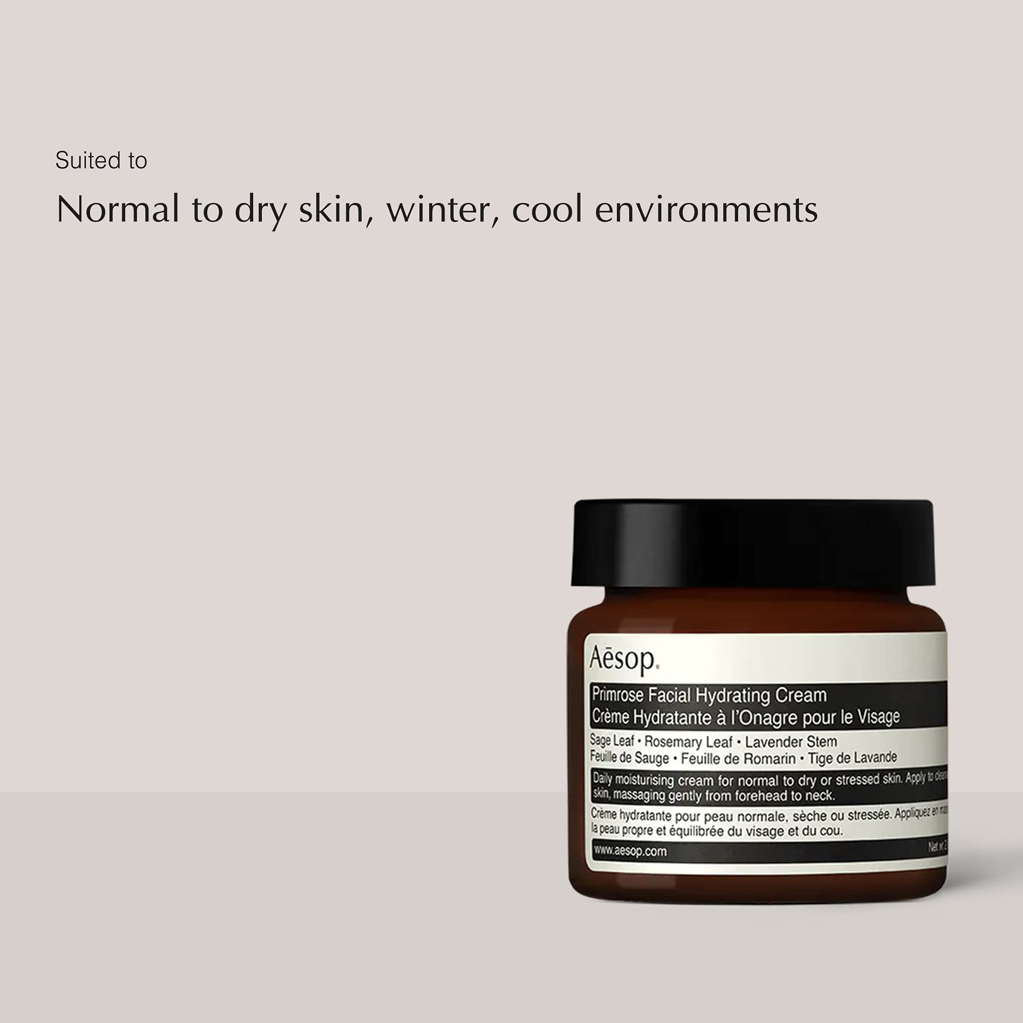 Foto 3 pulgar | Crema Hidratante Aesop Primrose Hidratante Facial 60 Ml - Venta Internacional.