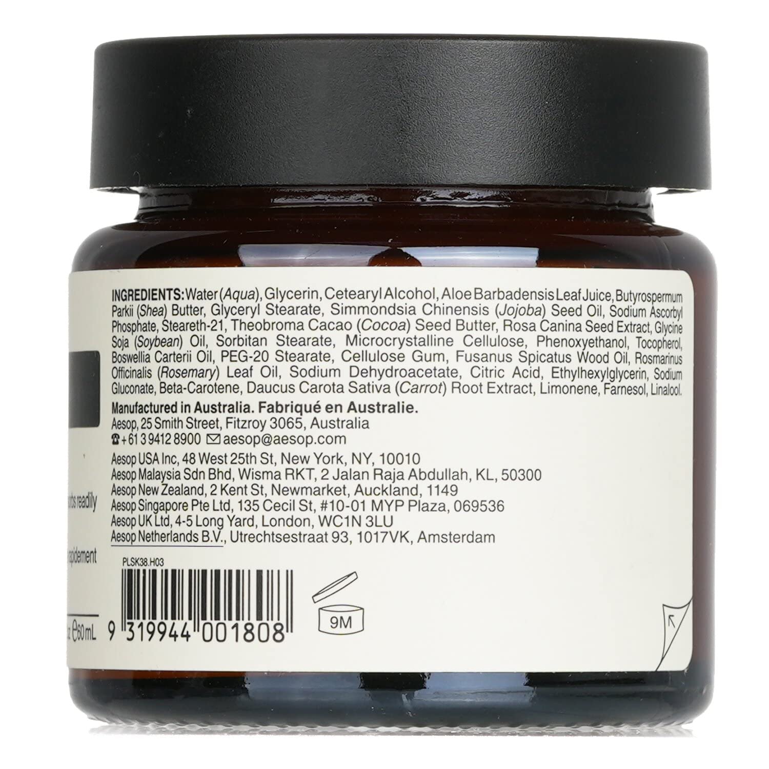 Foto 4 pulgar | Crema Hidratante Facial Aesop Perfect 60 Ml Con Vitamina C - Venta Internacional.