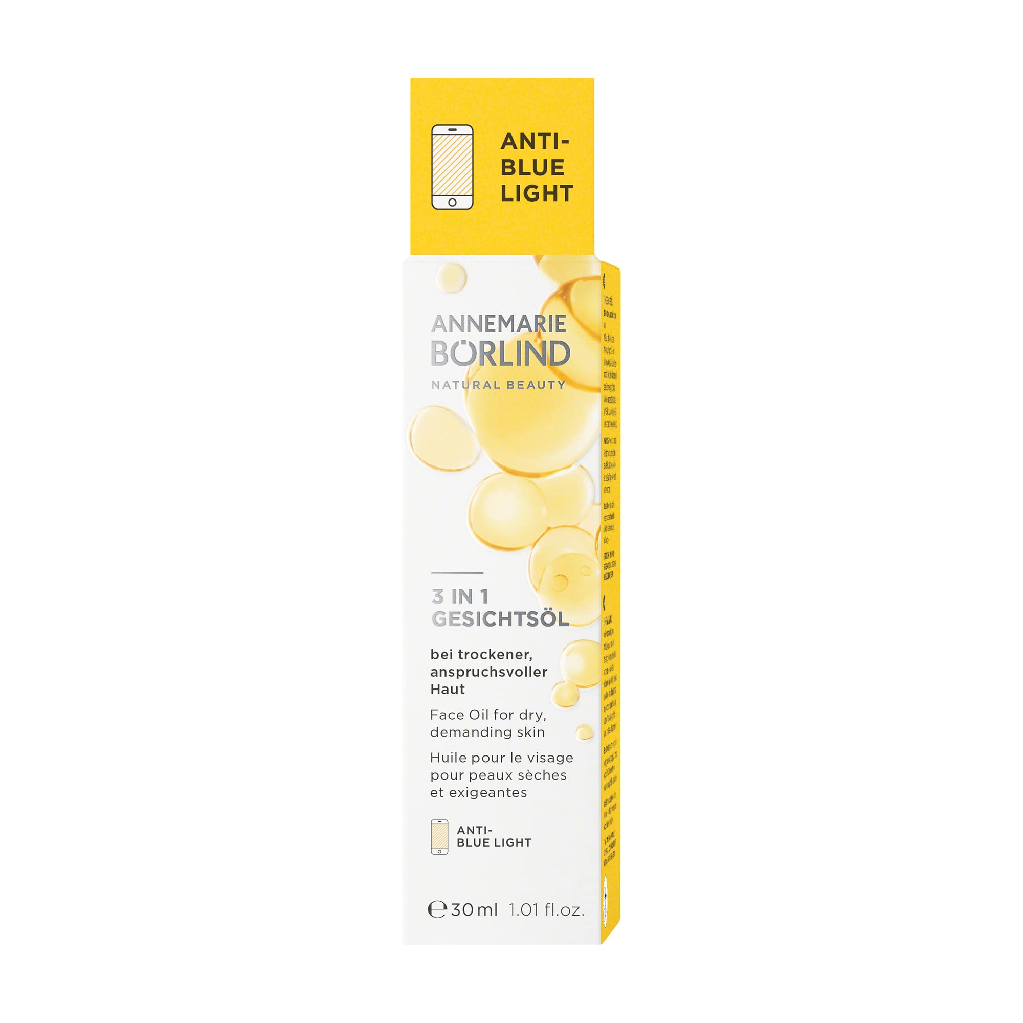 Foto 3 pulgar | Aceite Facial Annemarie Börlind 3 En 1 Para Piel Seca 30 Ml Vegano - Venta Internacional.