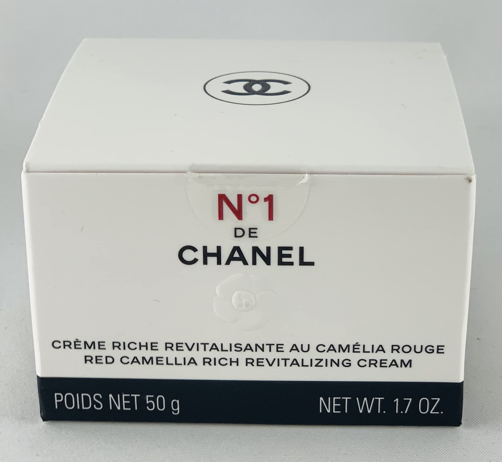 Crema Revitalizante Rica En Camelias Rojas N°1 De Chanel, 50 Ml - Venta Internacional.