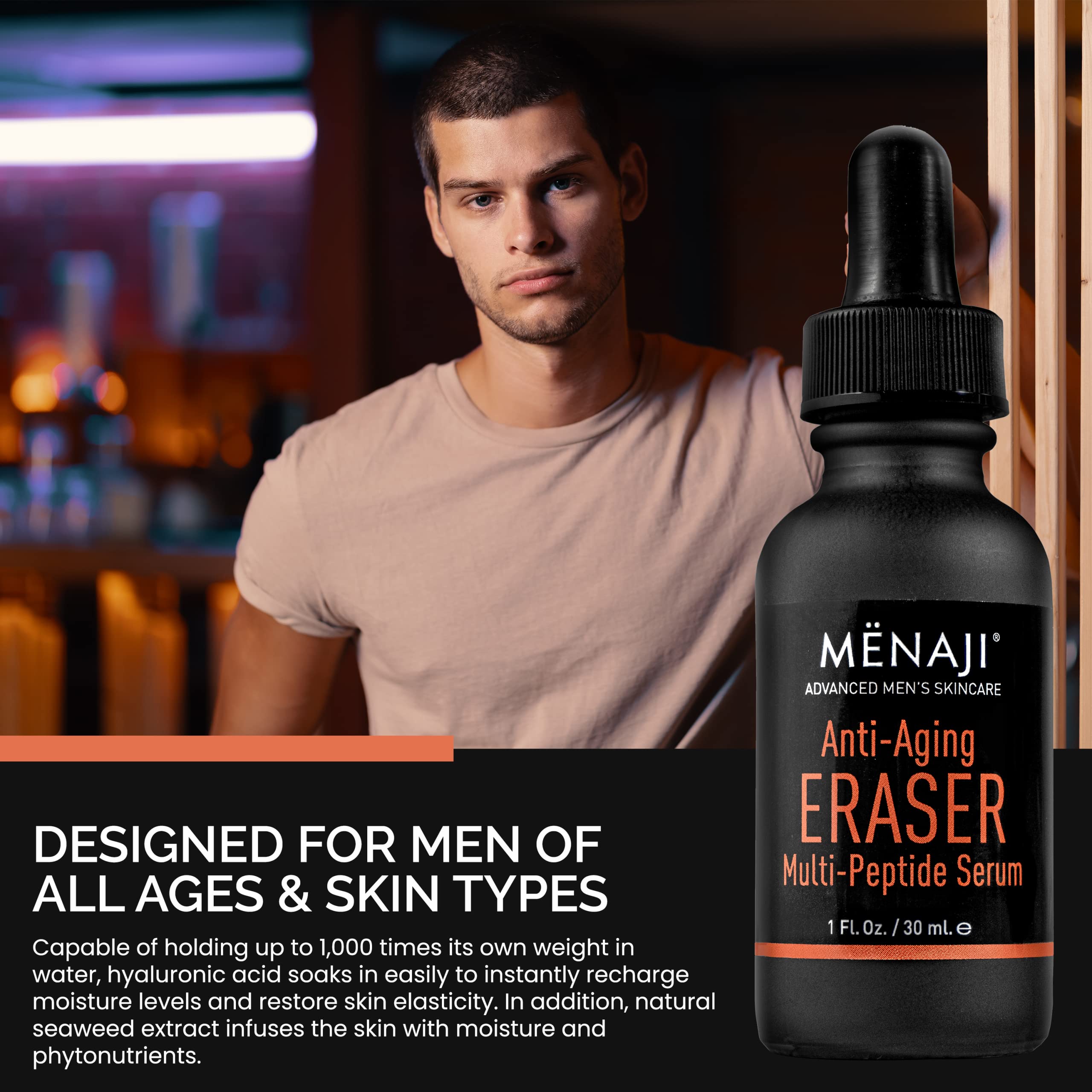 Foto 3 pulgar | Sérum Antienvejecimiento Menaji Anti-aging Eraser Multi-peptide - Venta Internacional.