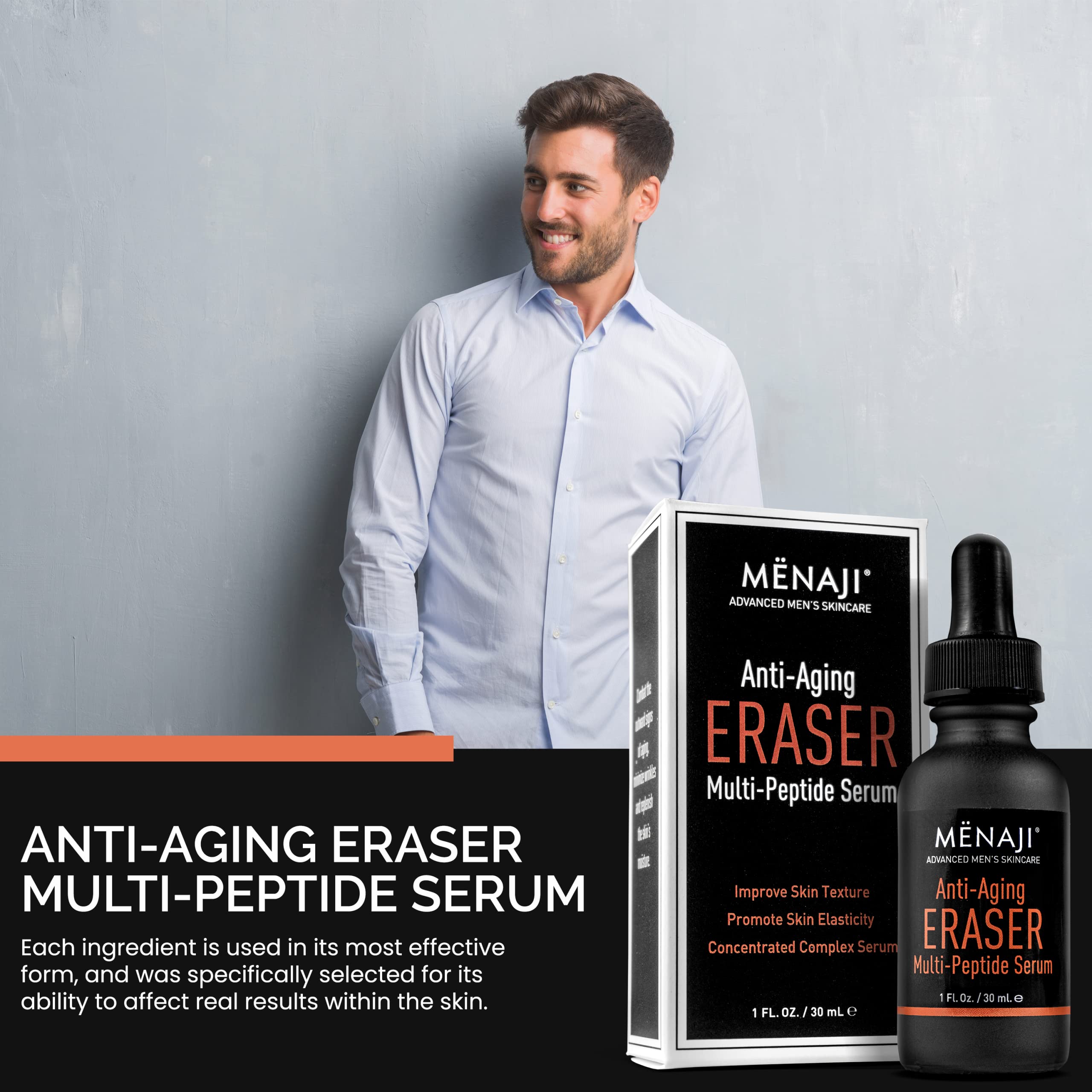 Foto 8 pulgar | Sérum Antienvejecimiento Menaji Anti-aging Eraser Multi-peptide - Venta Internacional.
