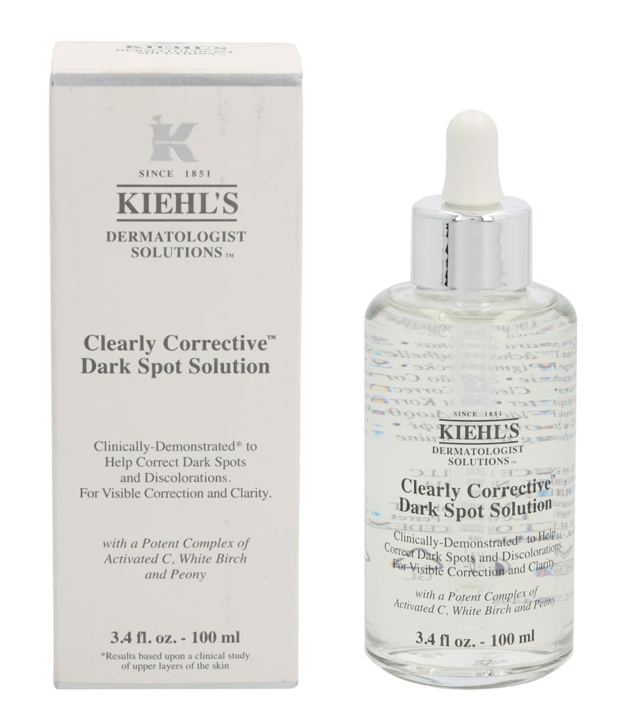 Sérum Kiehl's Clearly Corrective Dark Spot 100 Ml Con Vitamina C - Venta Internacional.