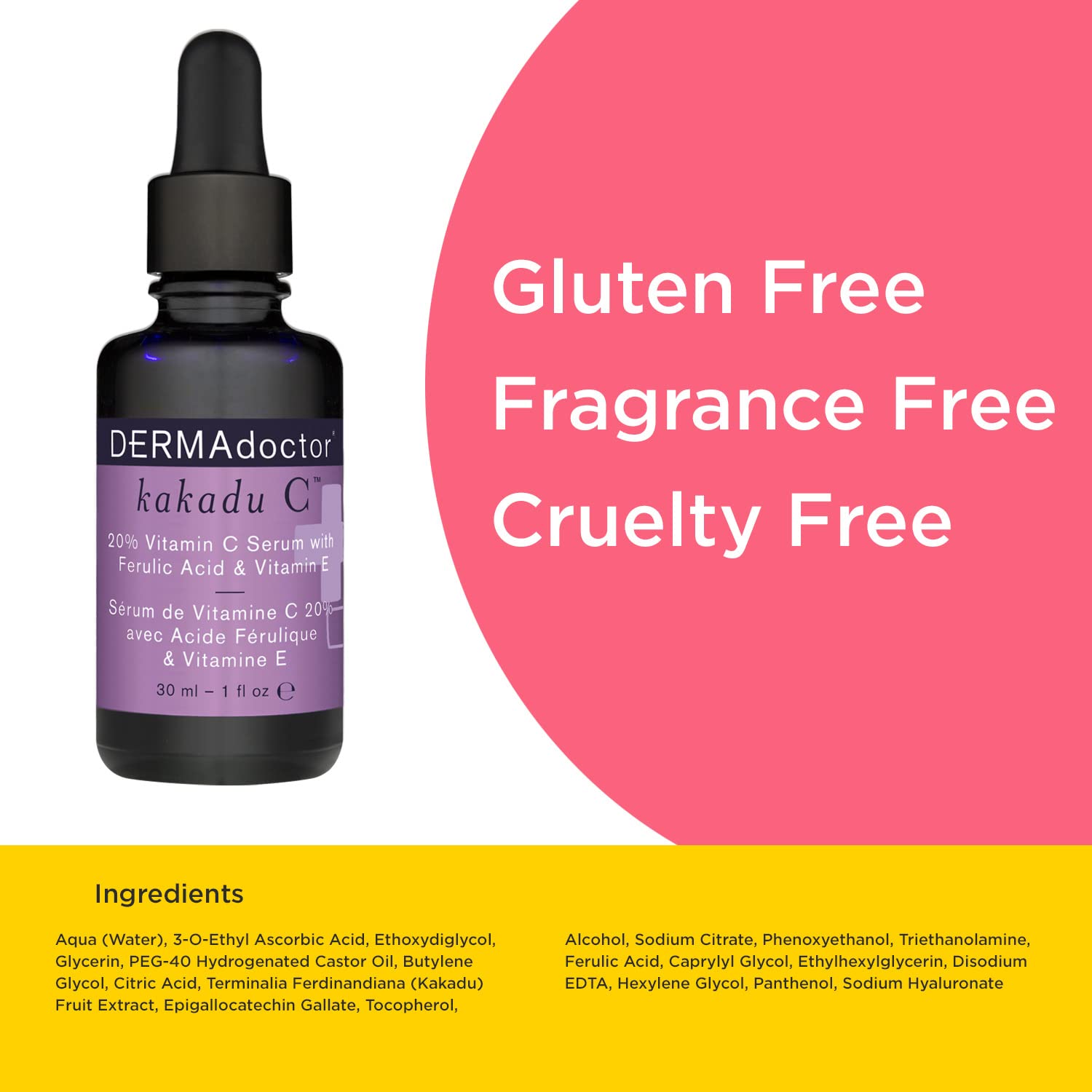 Foto 4 pulgar | Sérum Dermadoctor Kakadu C Con 20% De Vitamina C Para Rostro, 30 Ml - Venta Internacional.