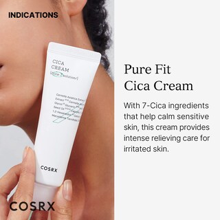 Foto 2 | Crema Hidratante Cosrx Pure Fit Cica 50 ml Con Extracto De Centella - Venta Internacional