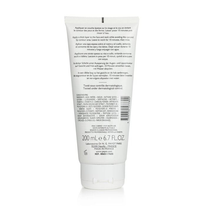Foto 7 pulgar | Mascarilla Facial Payot Pate Grise Charcoal Matifying Care - Venta Internacional.