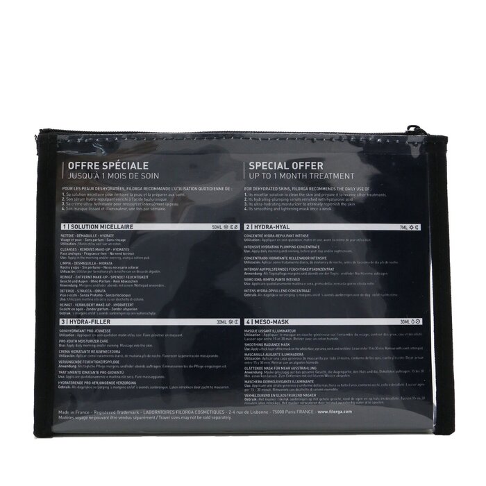 Foto 7 pulgar | Set De Hidratación Intensa Filorga Micellar Solution 50 Ml + Hydra - 4 Unidades - Venta Internacional.