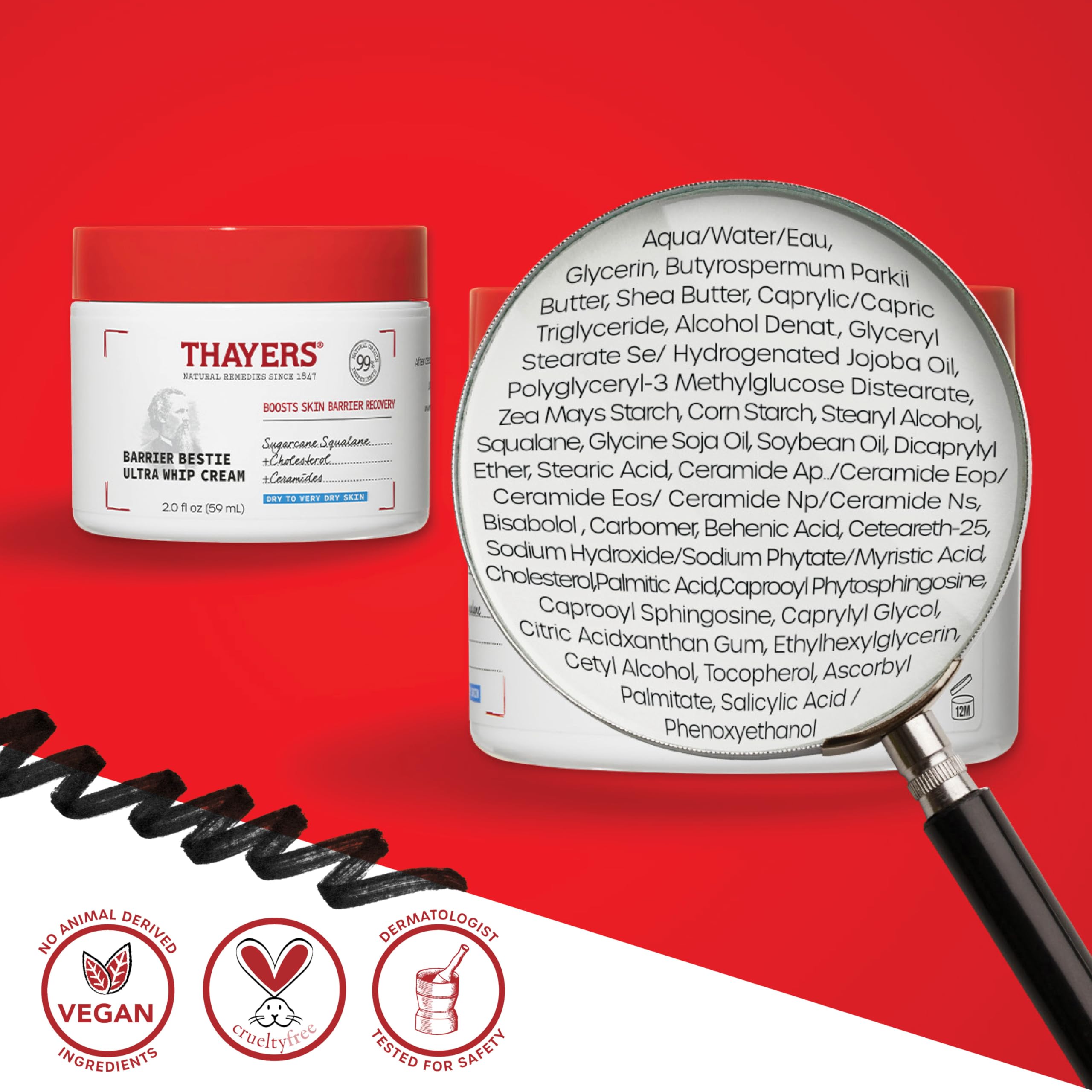 Foto 6 | Crema Hidratante Thayers Barrier Bestie Ultra Whip 60 Ml - Venta Internacional