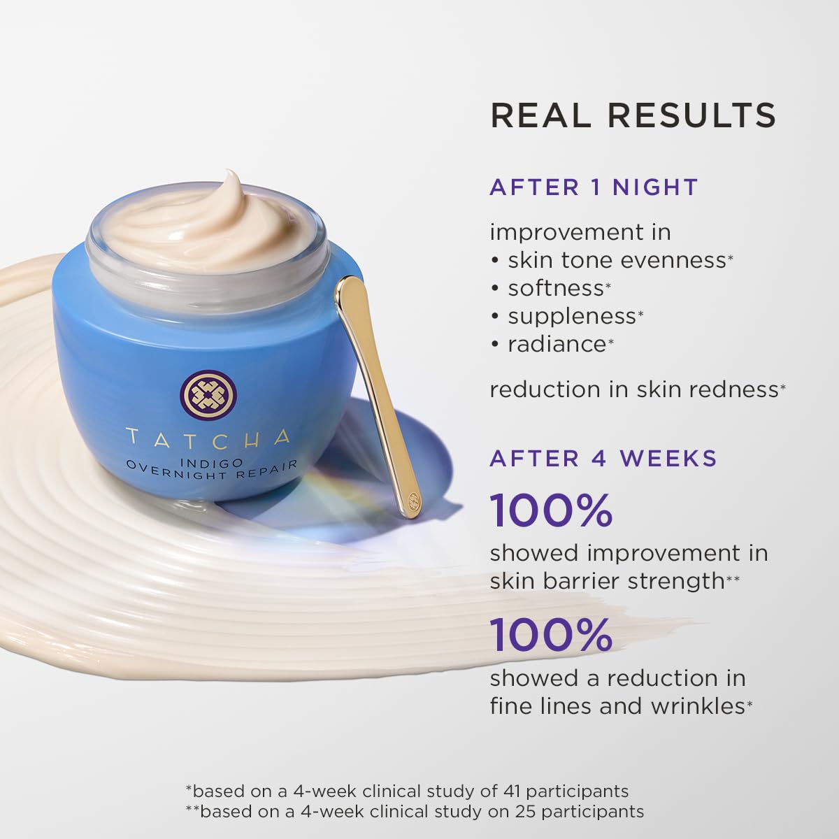 Foto 3 pulgar | Crema Facial y Sérum de Tratamiento Tatcha Indigo Overnight 50 Ml - Venta Internacional