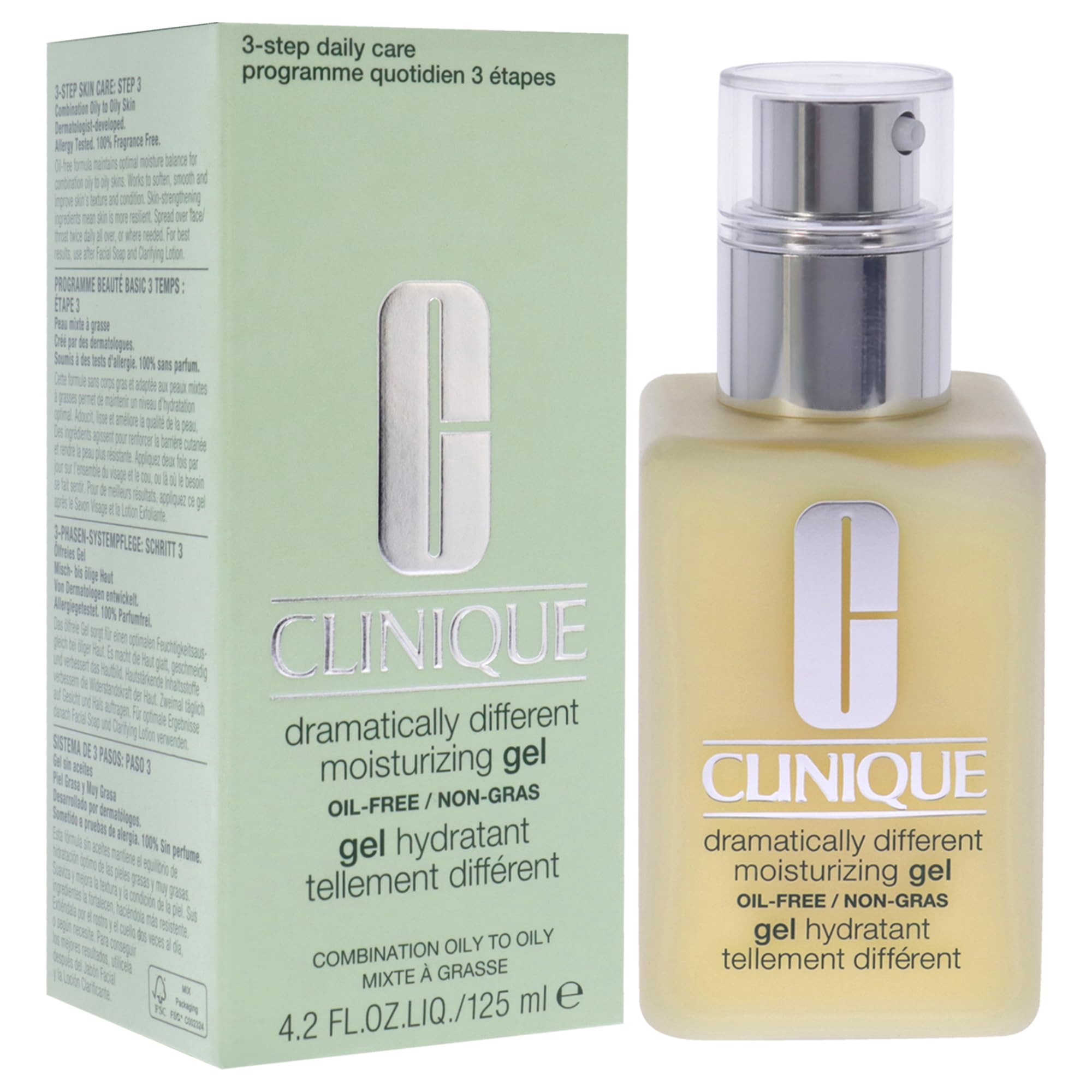 Foto 4 pulgar | Gel Hidratante Para Piel Clinique Dramáticamente Different 125 Ml - Venta Internacional.