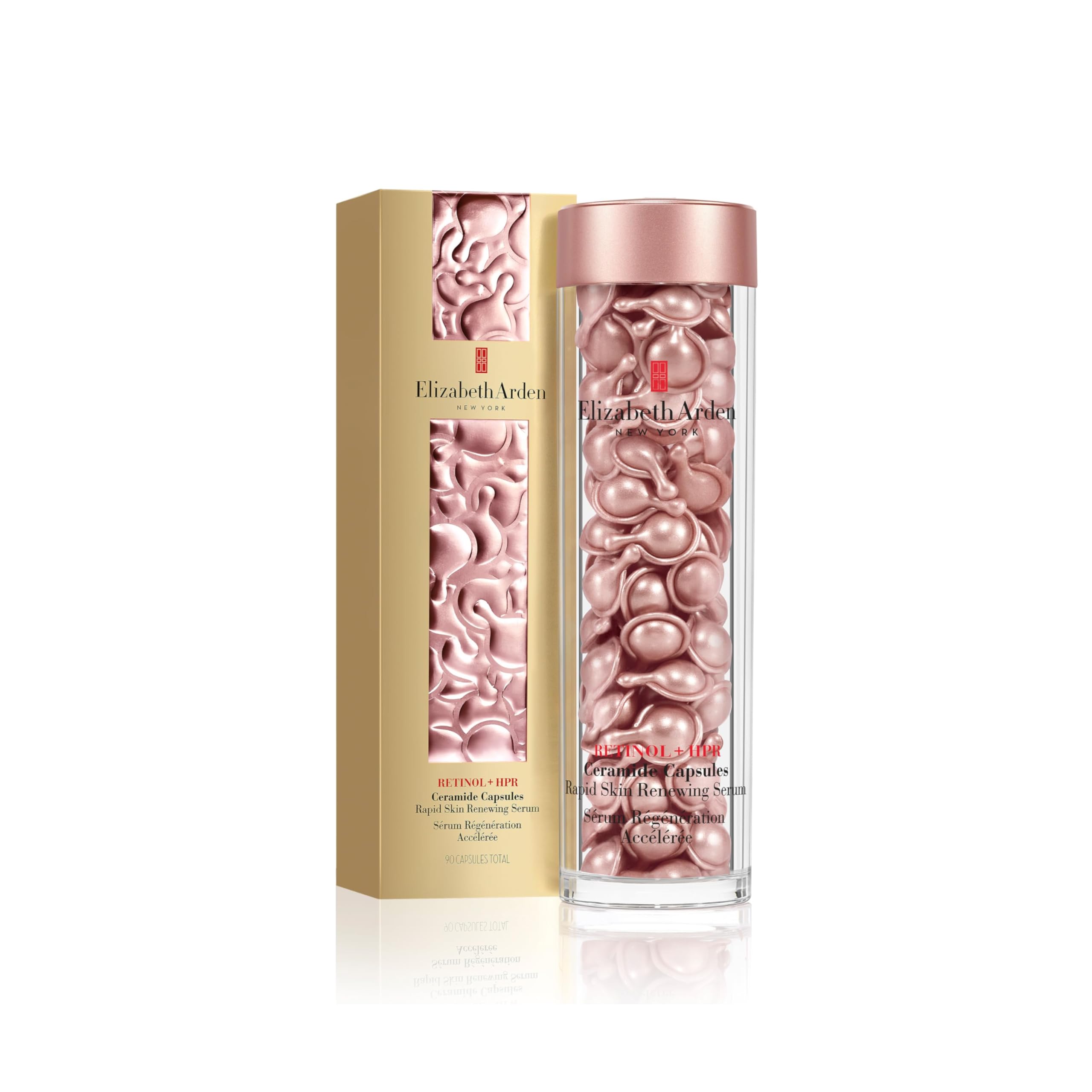 Sérum Elizabeth Arden Retinol + Hpr Ceramide 90 Cápsulas - Venta Internacional.