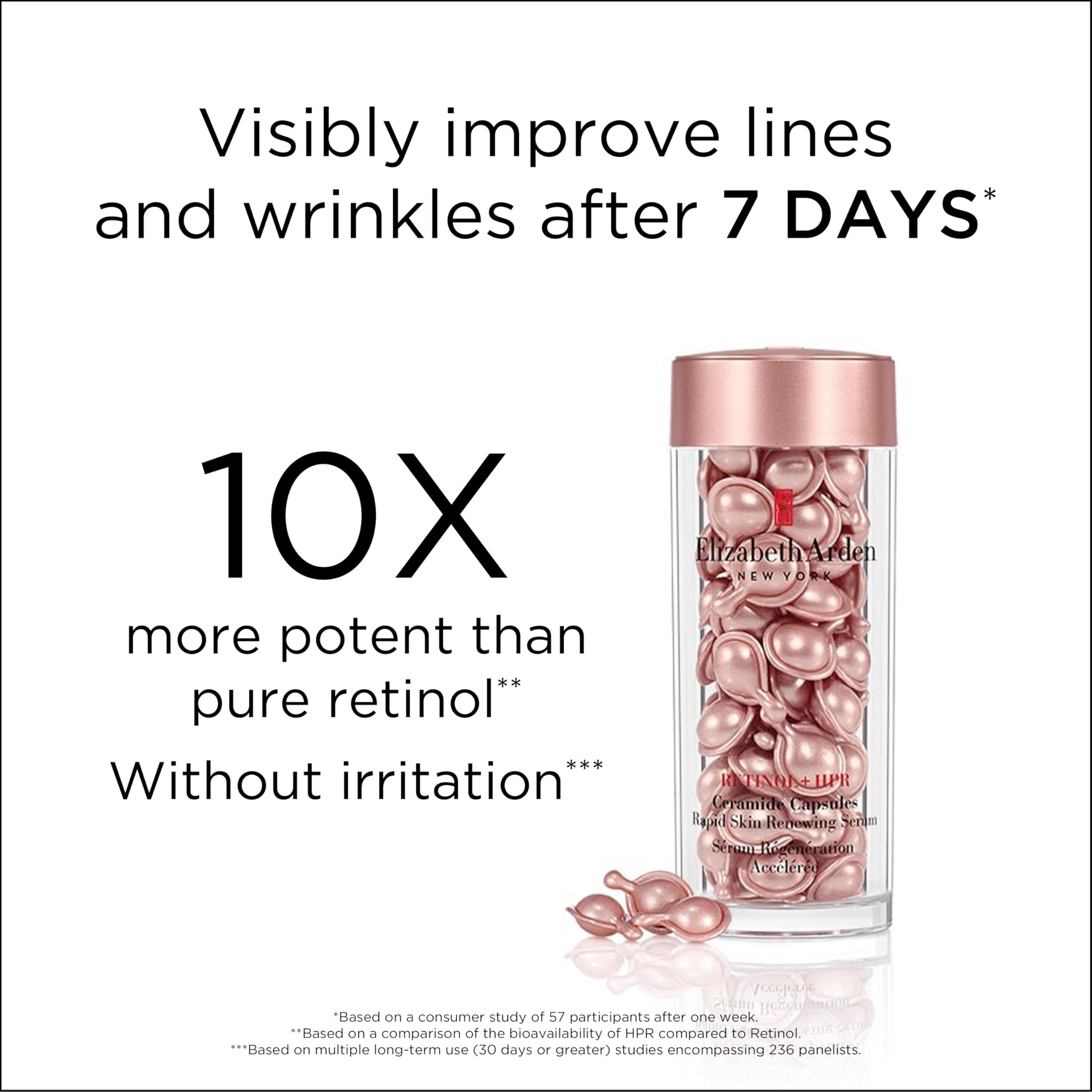 Foto 3 pulgar | Sérum Elizabeth Arden Retinol + Hpr Ceramide 90 Cápsulas - Venta Internacional.