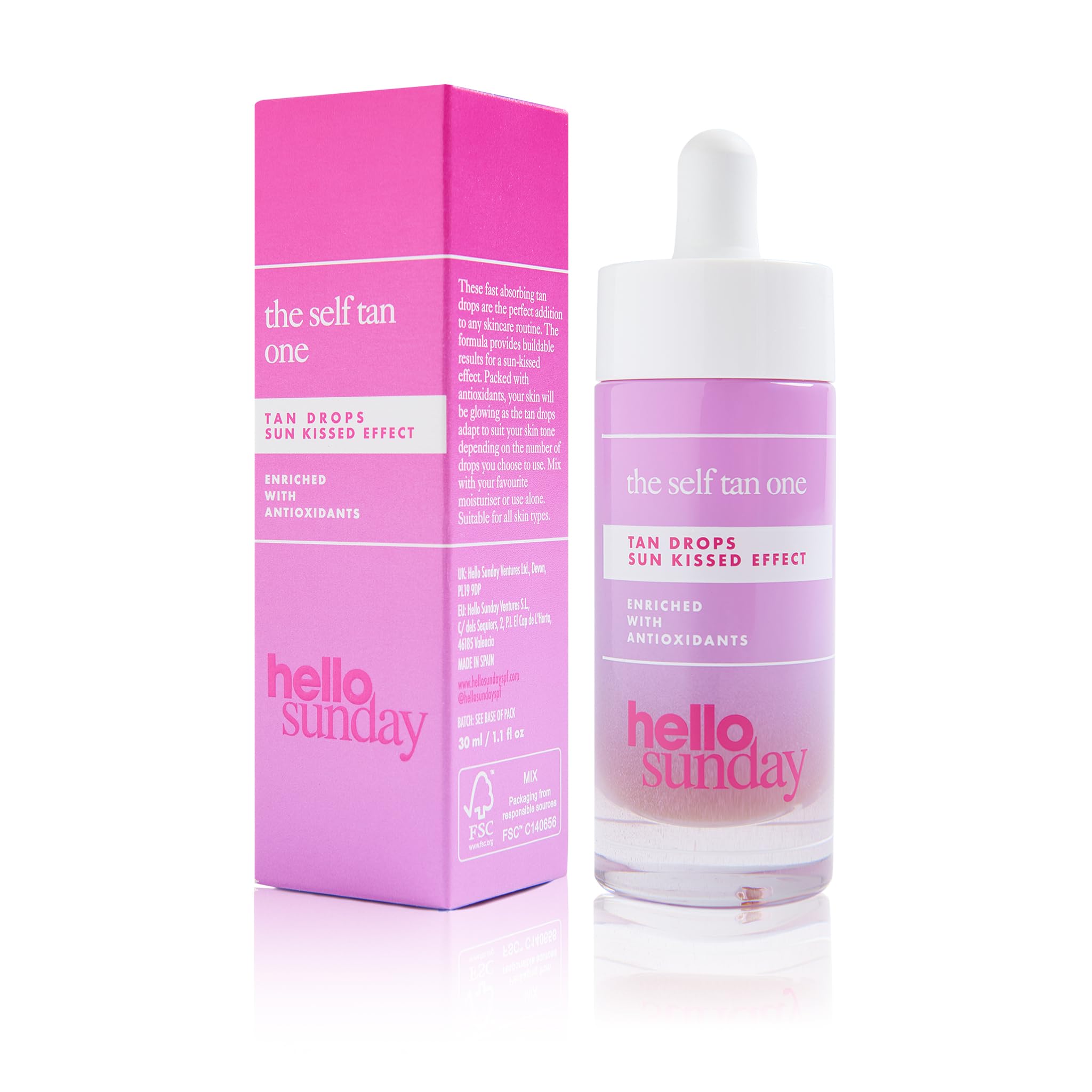 Foto 1 | Sérum Autobronceador Hello Sunday The Self Tan One Drops 30 Ml - Venta Internacional.