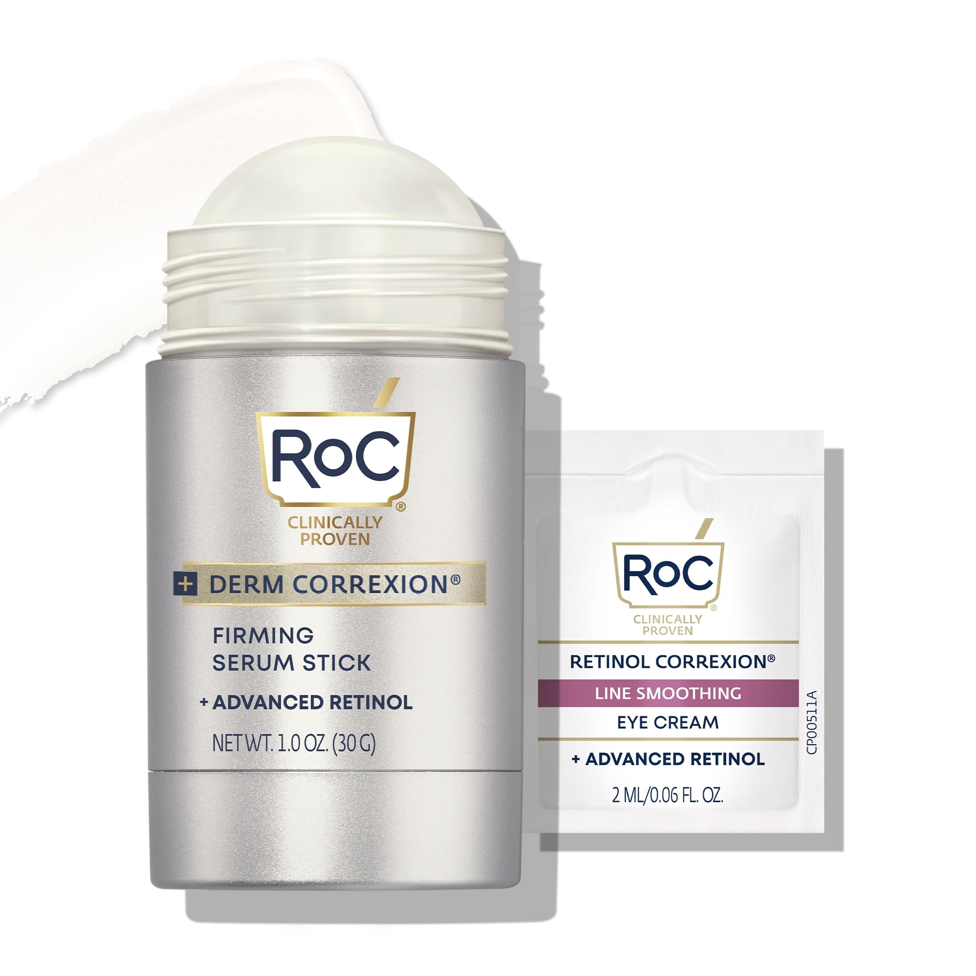 Sérum En Barra Roc Derm Correxion Advanced Retinol Reafirmante 30 Ml - Venta Internacional.