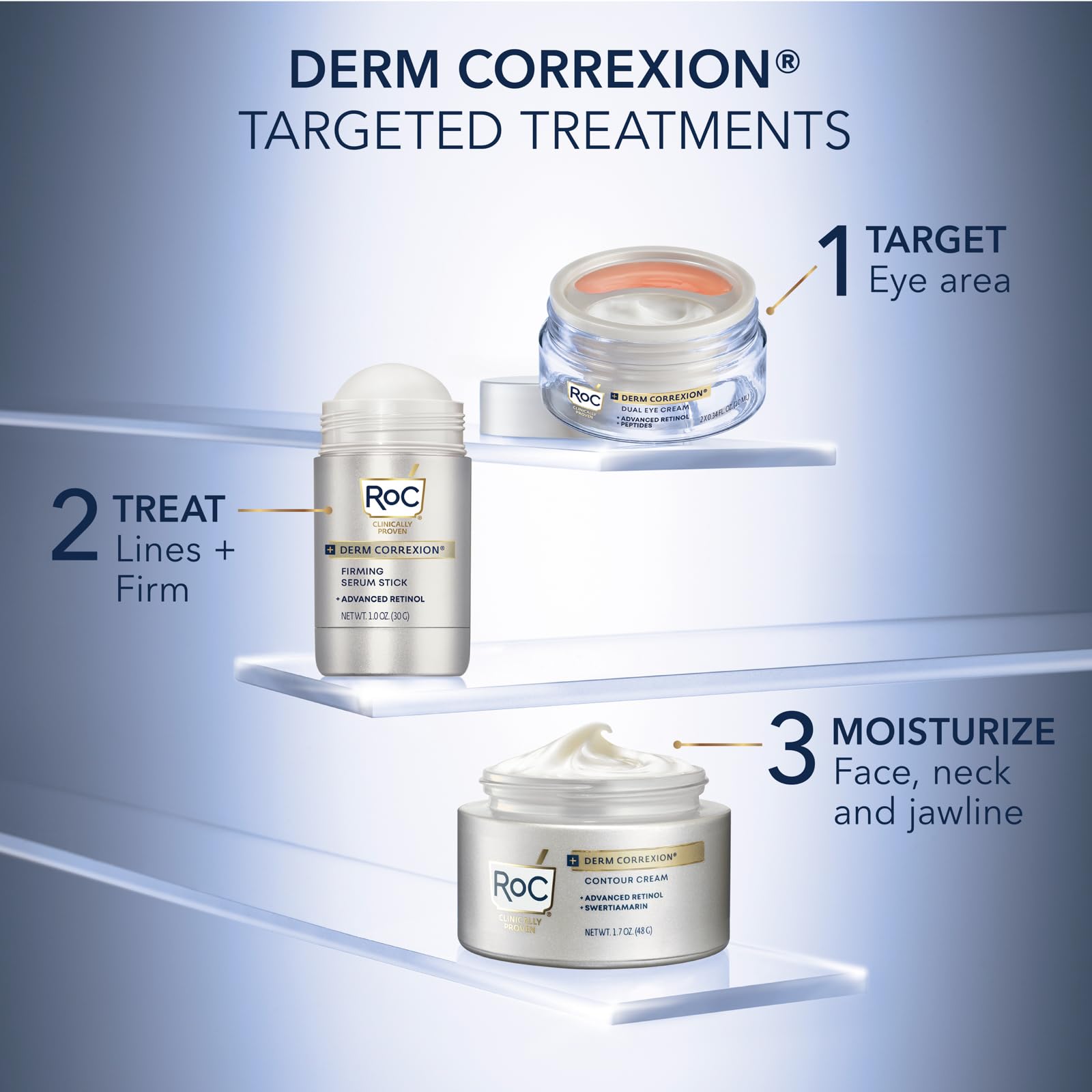 Foto 8 pulgar | Sérum En Barra Roc Derm Correxion Advanced Retinol Reafirmante 30 Ml - Venta Internacional.