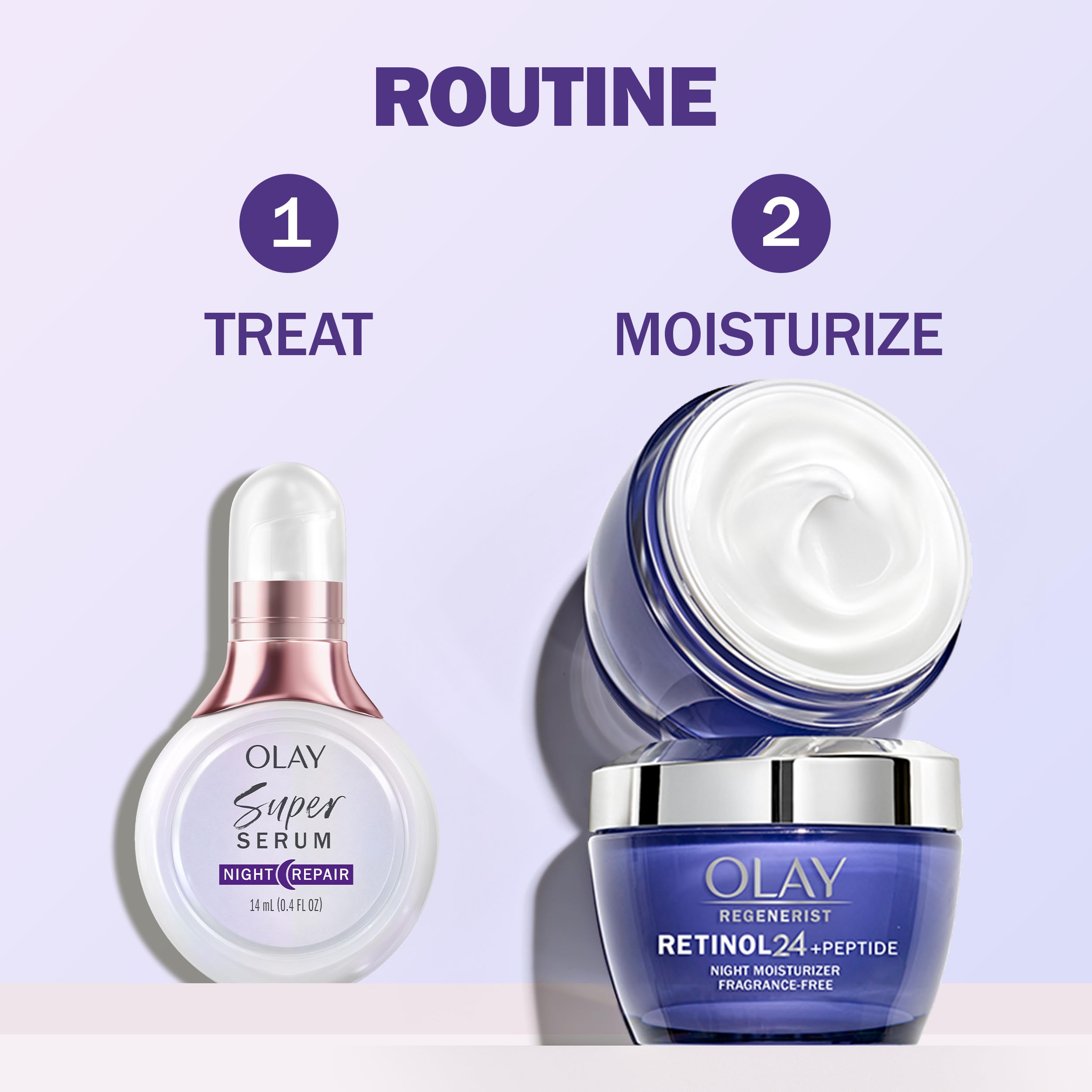 Foto 7 pulgar | Serum Olay Super Serum Night Repair 5 En 1, 12 Ml, Tamaño De Prueba - Venta Internacional.