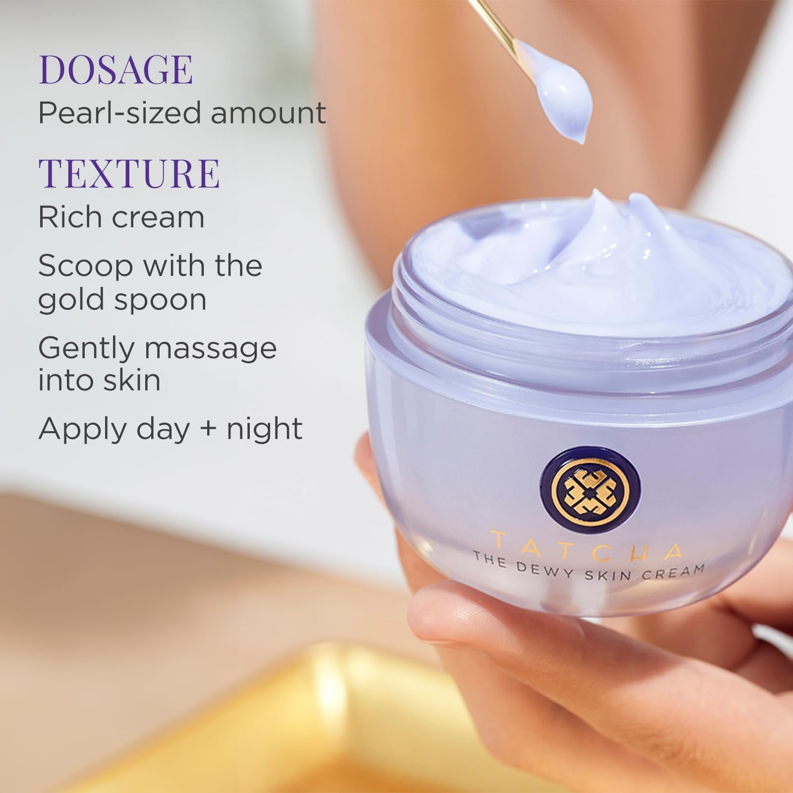 Foto 5 pulgar | Crema Facial Tatcha The Dewy Skin Cream Hydrate 50 Ml Para Piel Seca - Venta Internacional.