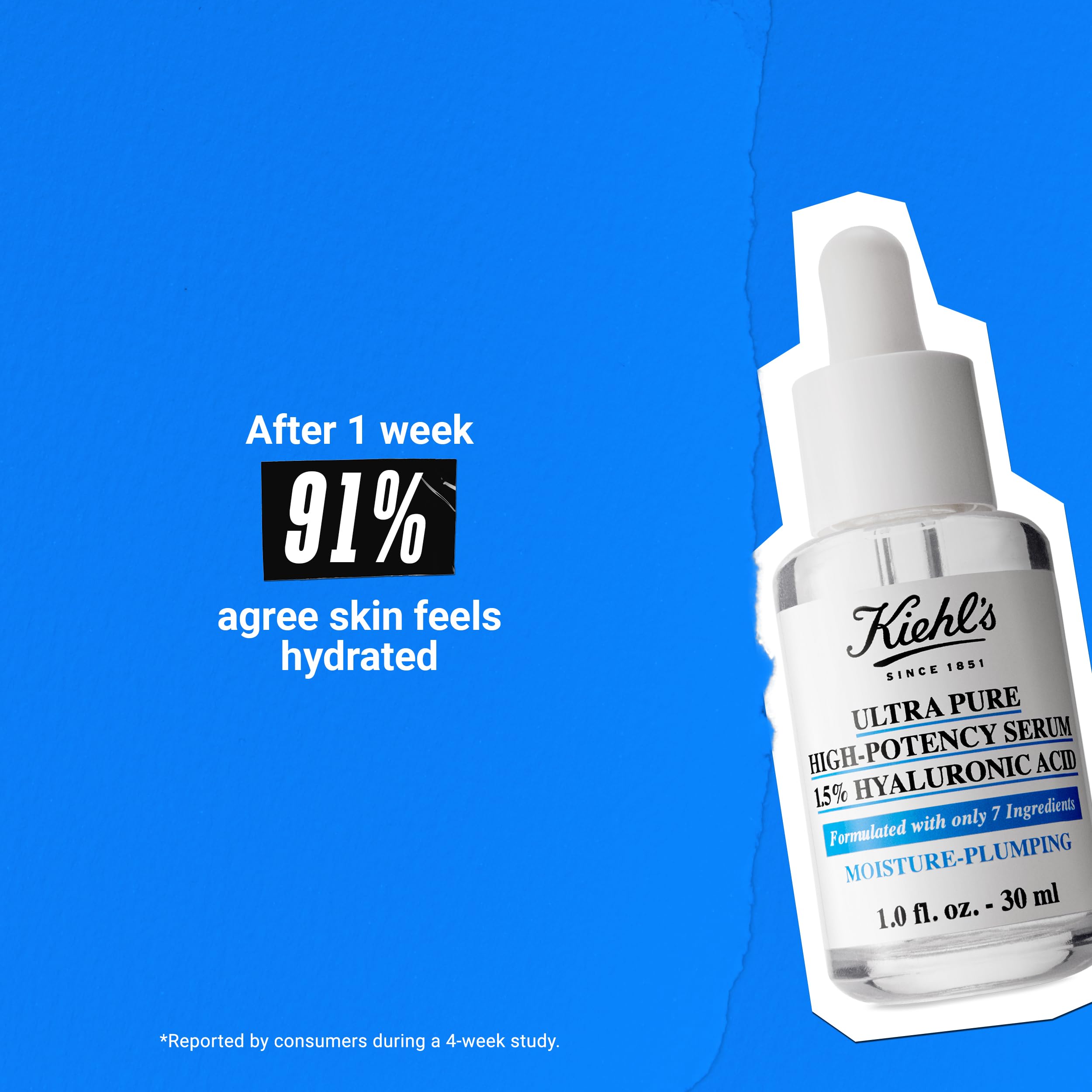 Foto 6 | Sérum Kiehl's Ultra Pure De Alta Potencia Con Ácido Hialurónico Al 1,5% - Venta Internacional.