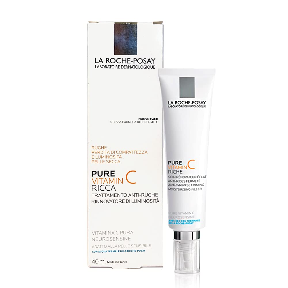 Crema Hidratante La Roche-posay Redermic C Pura Con Vitamina C, 30 Ml - Venta Internacional.