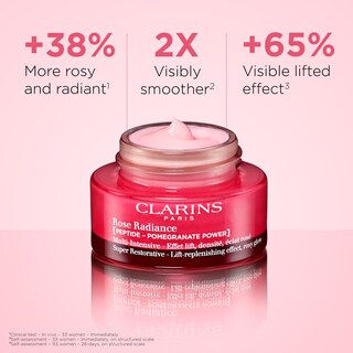Foto 2 | Crema Hidratante Clarins Super Restorative Rose Radiance 50 Ml - Venta Internacional.