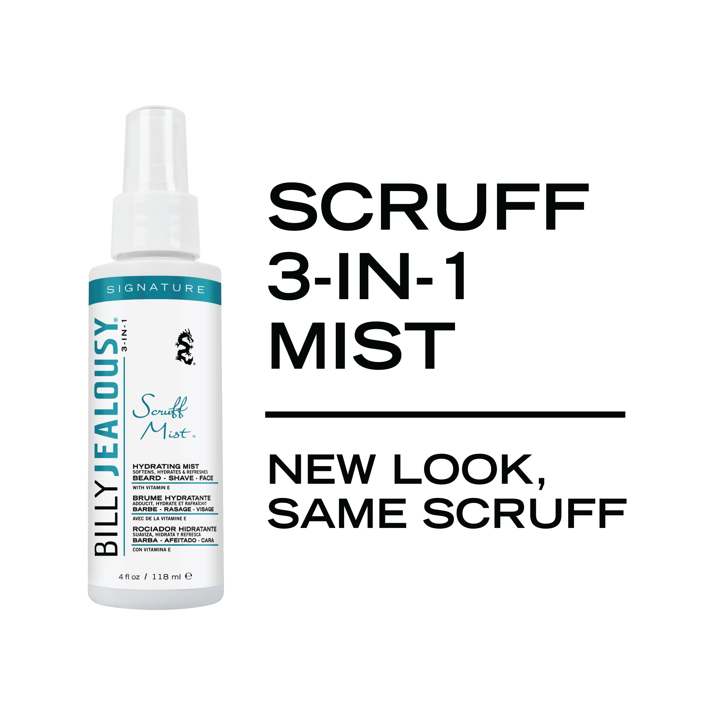 Foto 3 | Spray Billy Jealousy Signature Scruff Mist 3 En 1, 120 Ml, Para Hombre - Venta Internacional.