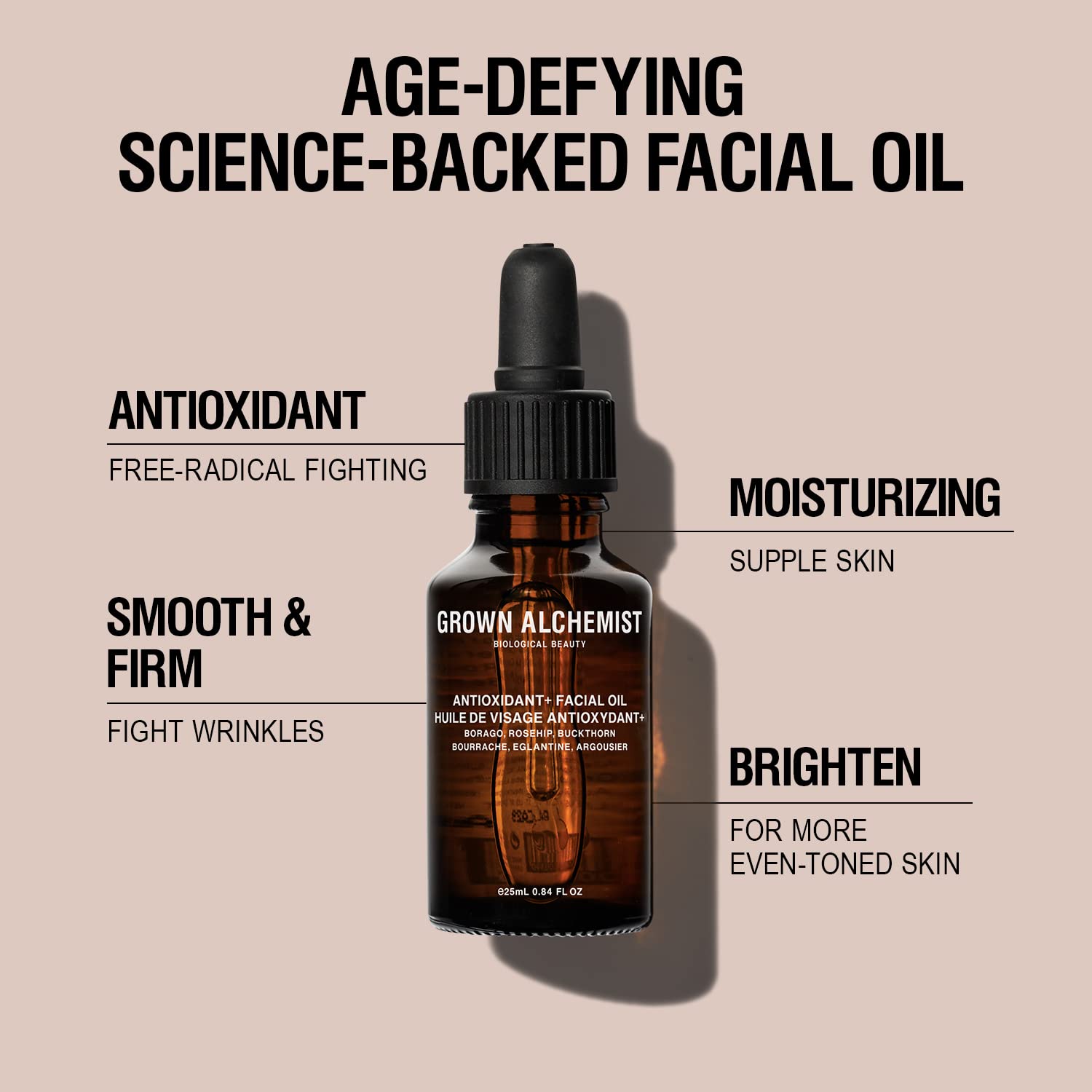 Foto 3 pulgar | Aceite Facial Grown Alchemist Antioxidant+ 25 Ml - Venta Internacional.