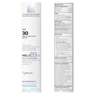 Foto 5 | Crema Hidratante Facial La Roche-posay Mela B3 Uv Spf 30 40 Ml - Venta Internacional.