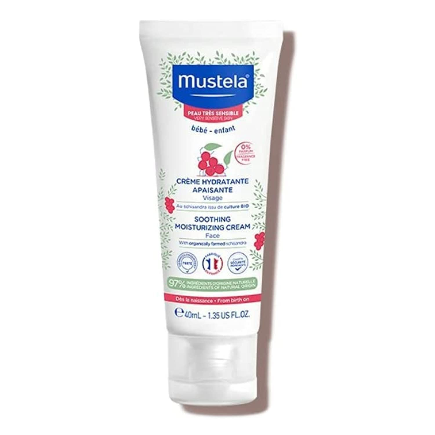 Crema Hidratante Mustela Baby Soothing Para Pieles Muy Sensibles - Venta Internacional.