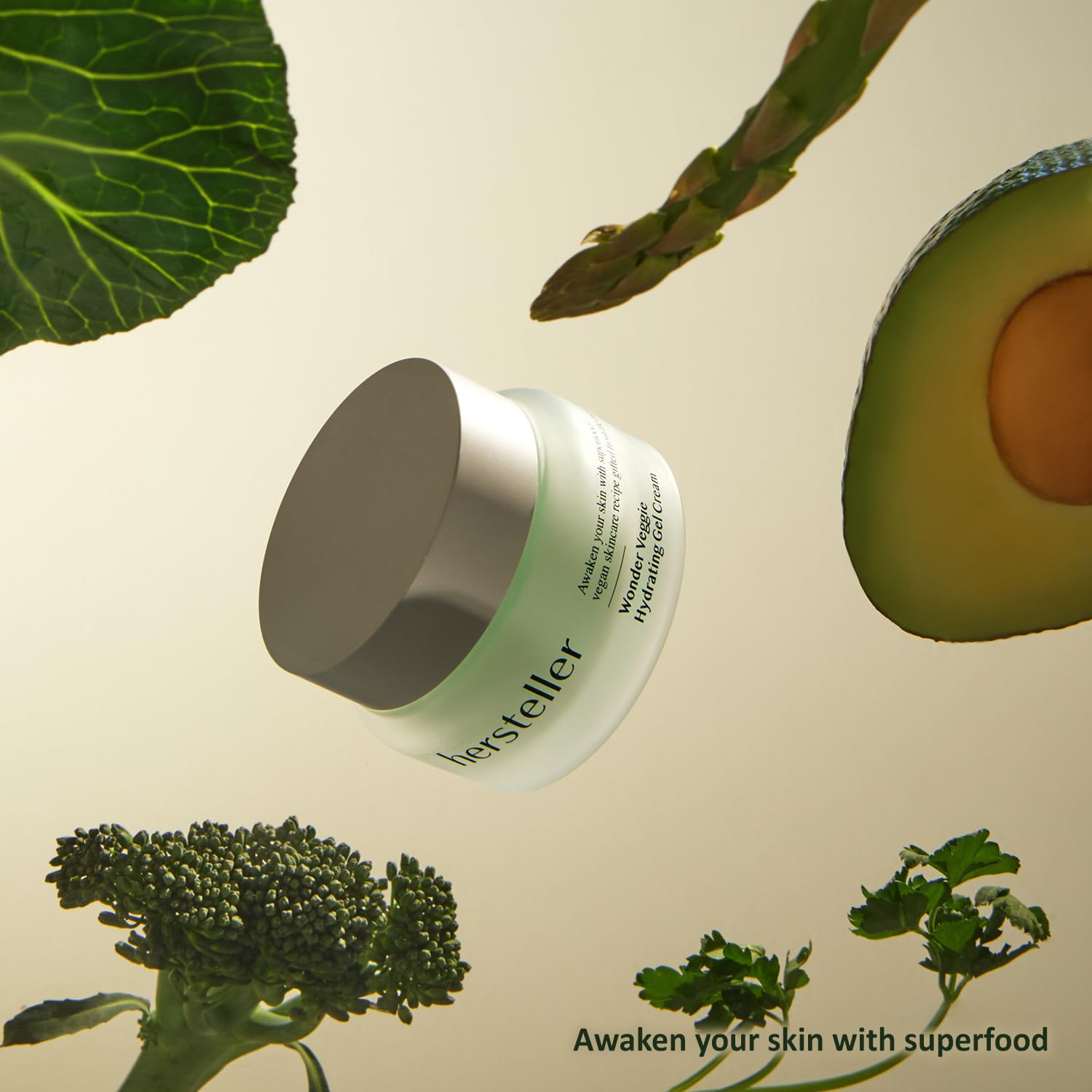 Foto 6 | Crema En Gel Hidratante Hersteller Wonder Veggie 50ml - Venta Internacional.