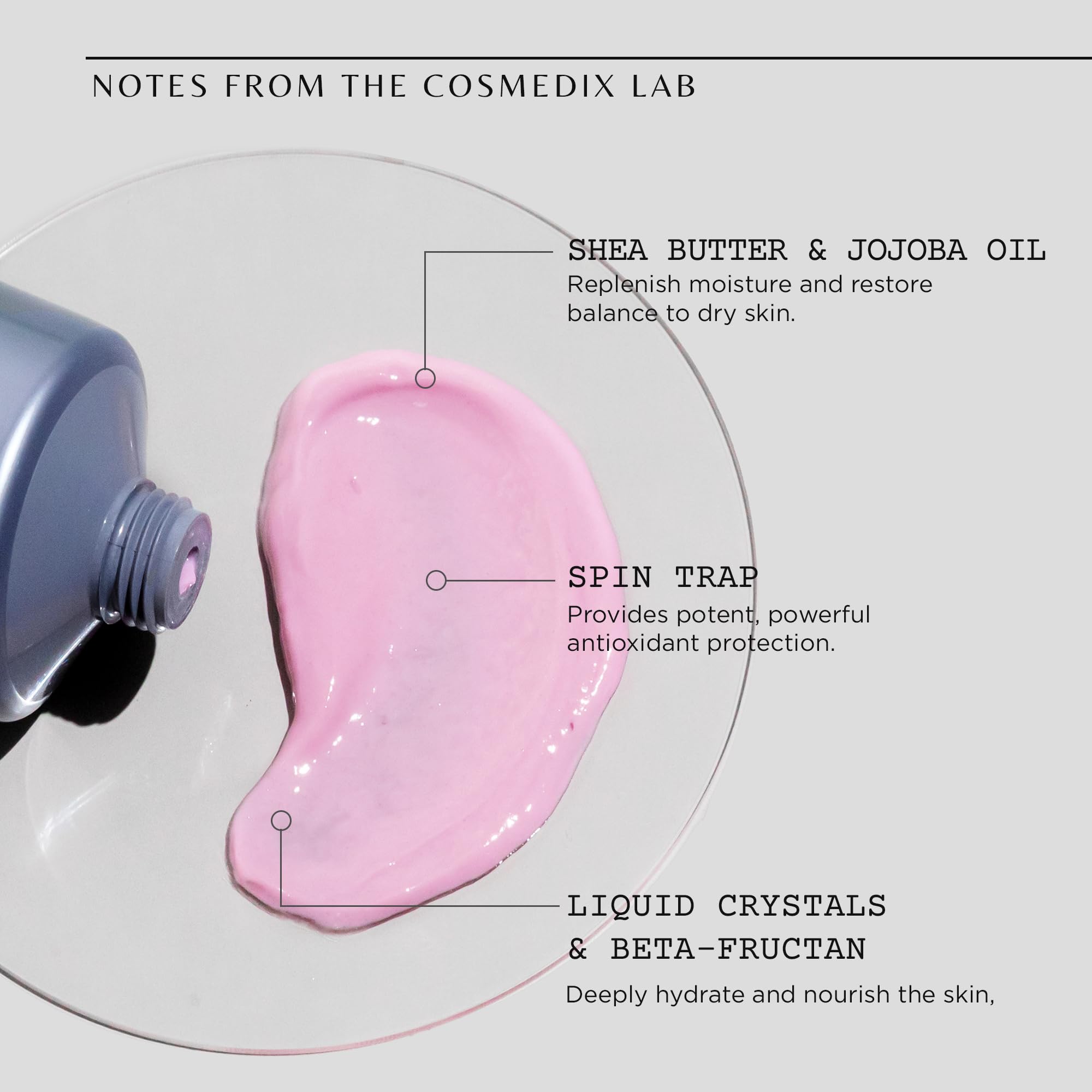 Foto 3 pulgar | Crema Hidratante Cosmedix Emulsión Facial Hidratante Intensa Para Piel Seca - Venta Internacional.
