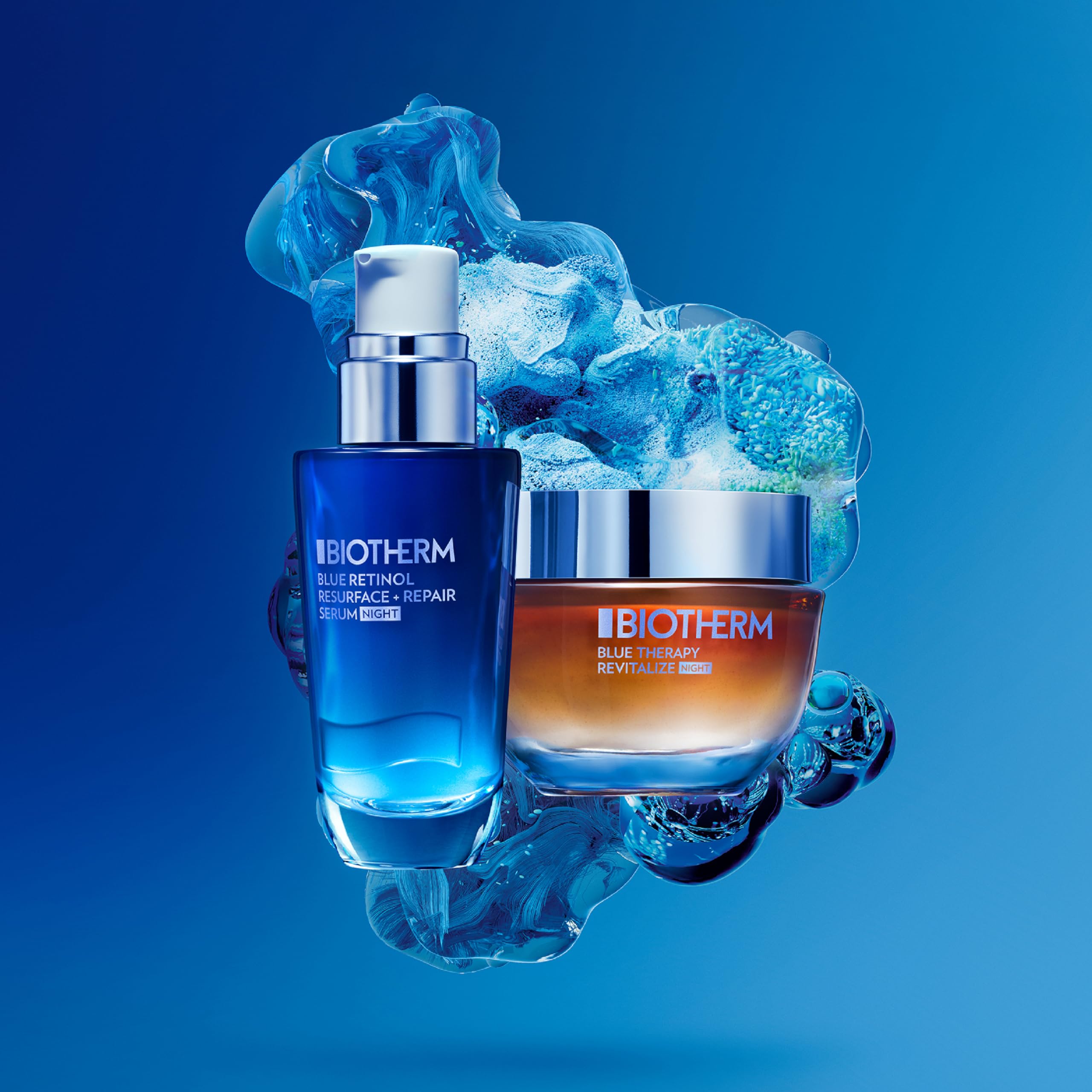 Foto 8 pulgar | Crema De Noche Biotherm Blue Therapy Amber Algae 50 Ml - Venta Internacional.