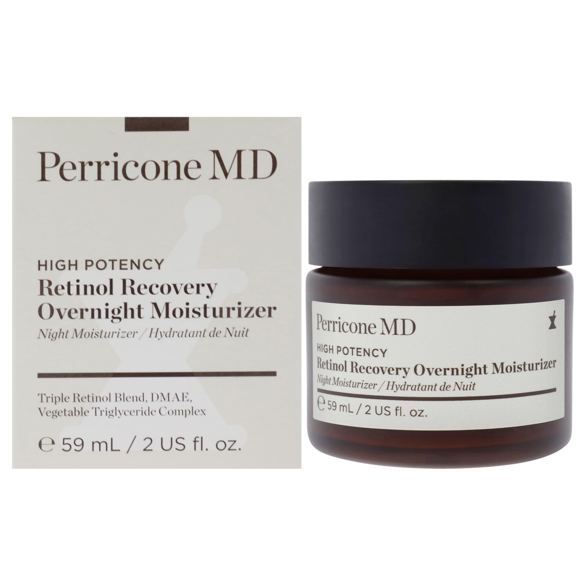 Crema Hidratante Perricone Md, Recuperación De Retinol De Alta Potencia, 60 Ml - Venta Internacional.