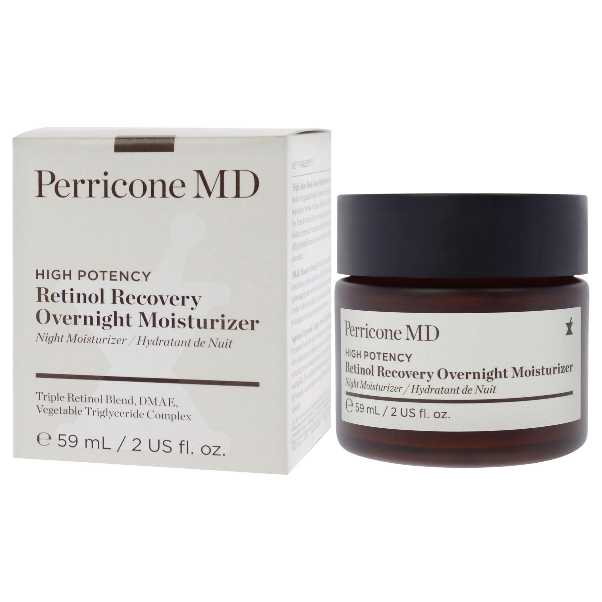 Foto 5 pulgar | Crema Hidratante Perricone Md, Recuperación De Retinol De Alta Potencia, 60 Ml - Venta Internacional.