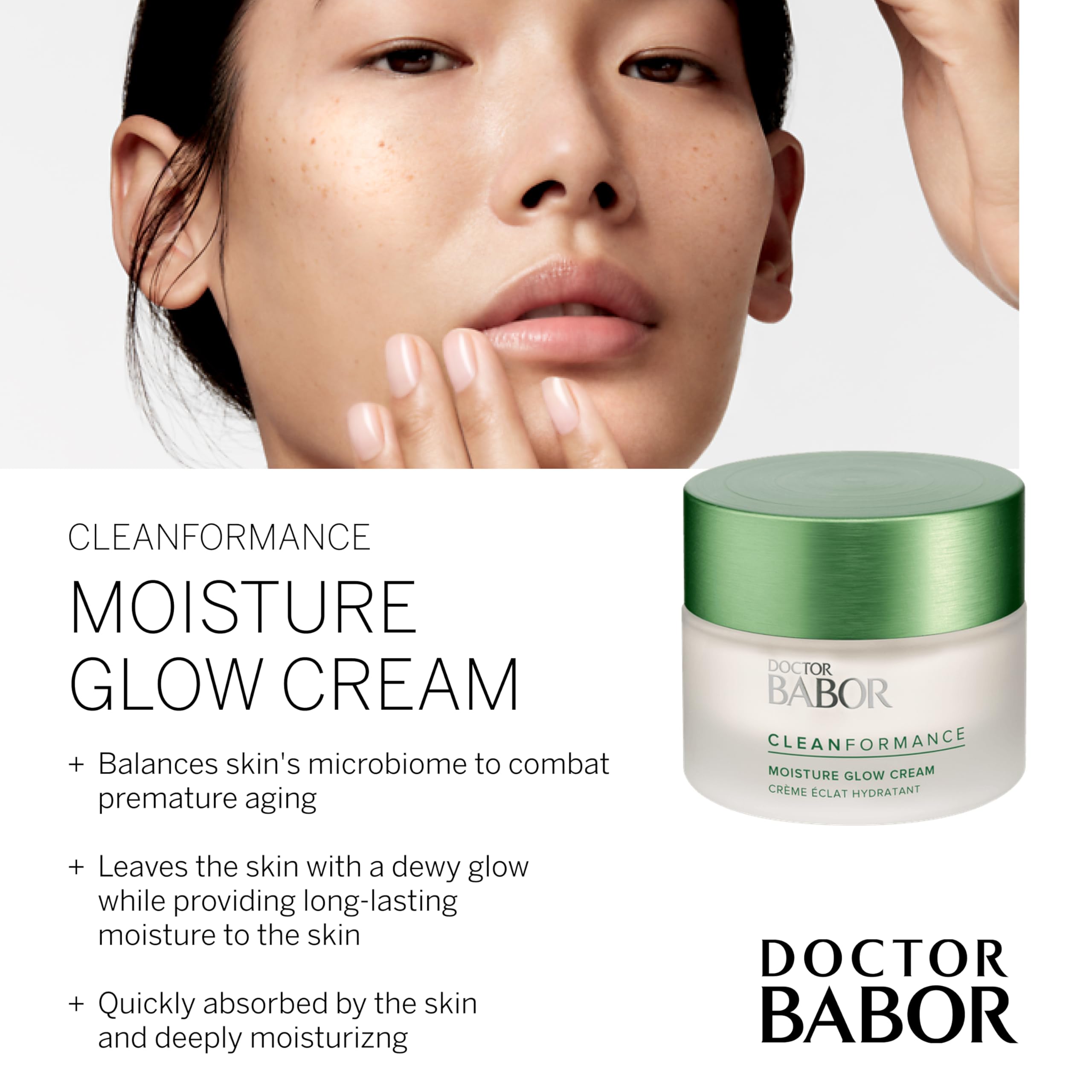 Foto 3 pulgar | Crema Hidratante Babor Cleanformance Moisture Glow Cream 50 Ml - Venta Internacional.