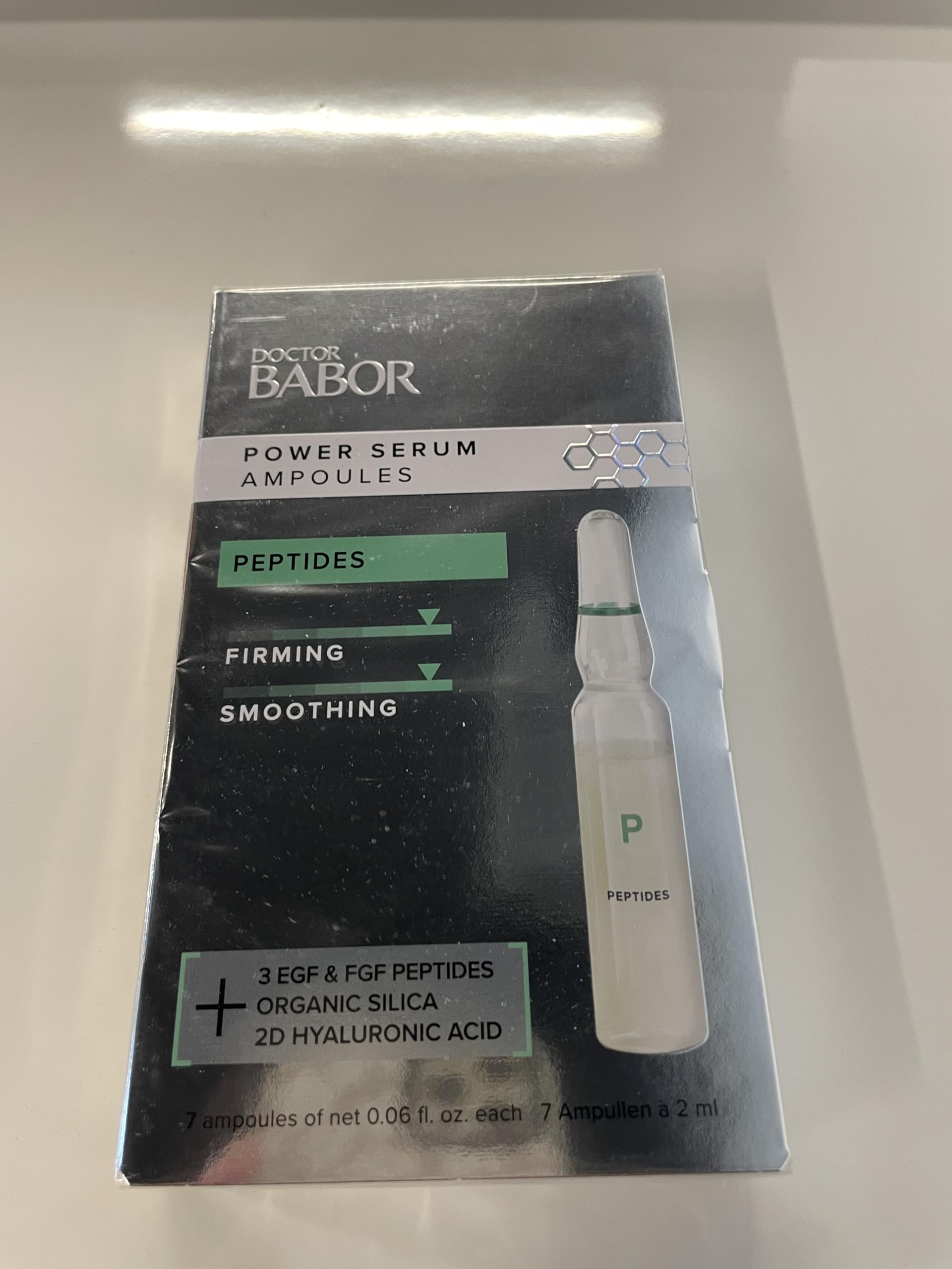 Foto 4 pulgar | Ampolla De Suero Babor Power Peptides Reafirmante De 2 Ml Durante 7 Días - Venta Internacional.
