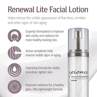 Foto 2 | Loción Facial Epionce Renewal Lite Hidratante Antienvejecimiento 50 Ml - Venta Internacional.
