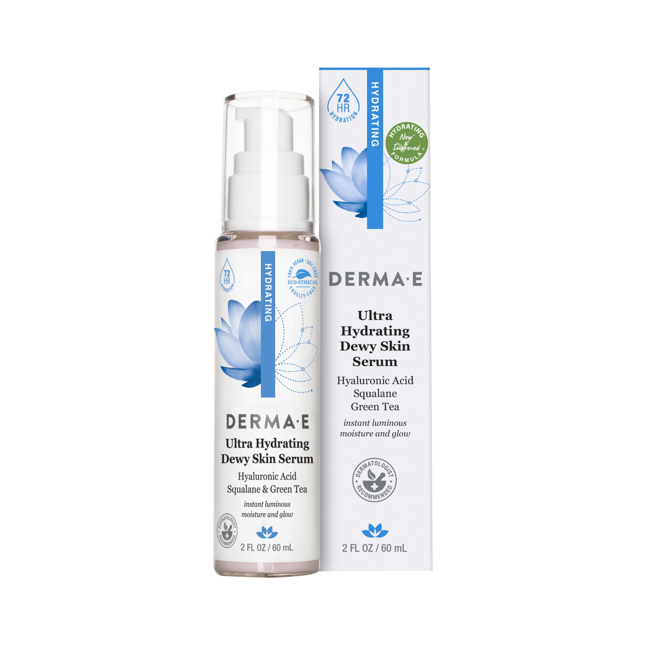 Foto 2 pulgar | Serum Derma E Ultra Hidratante Para Piel Mojada, 60 Ml, Con Escualano - Venta Internacional.