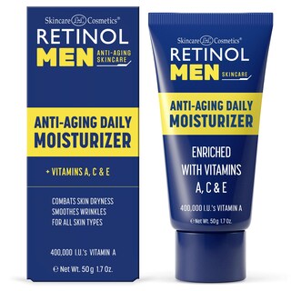 Foto 1 | Crema Hidratante Con Retinol Para Hombres De Uso Diario Con Vitamina A Exfoliante - Venta Internacional.