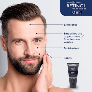 Foto 4 | Crema Hidratante Con Retinol Para Hombres De Uso Diario Con Vitamina A Exfoliante - Venta Internacional.