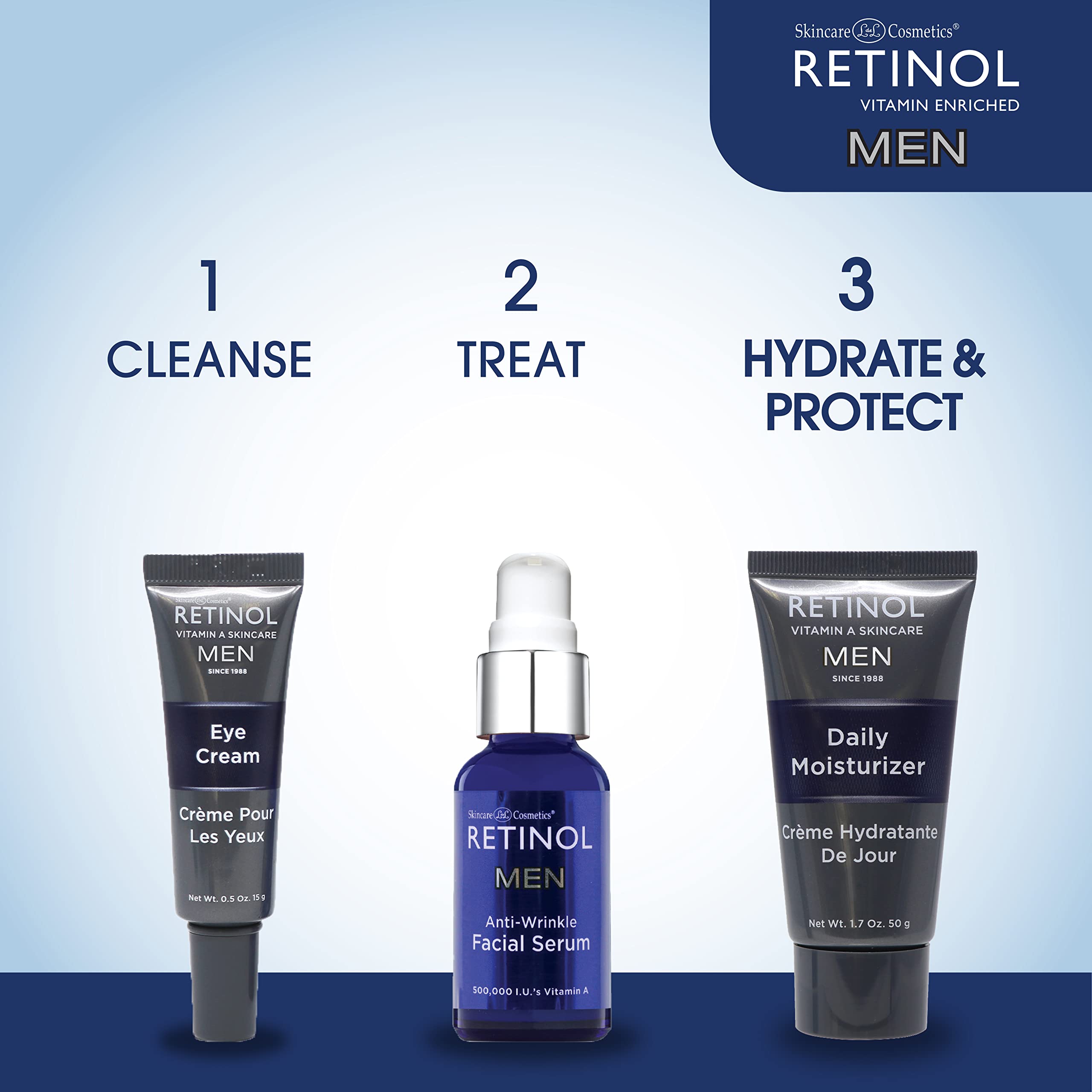 Foto 8 pulgar | Crema Hidratante Con Retinol Para Hombres De Uso Diario Con Vitamina A Exfoliante - Venta Internacional.