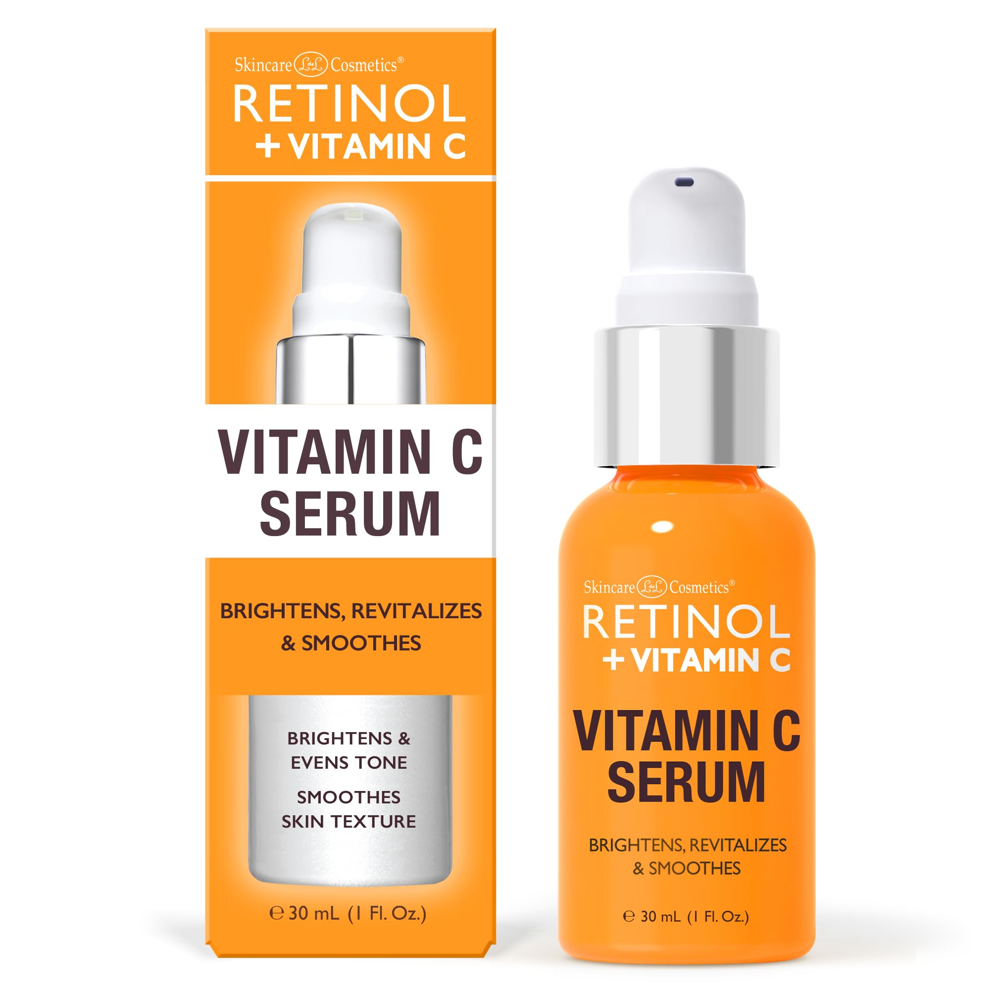 Foto 2 pulgar | Sérum Facial Antienvejecimiento Con Retinol Y Vitamina C, 30 Ml - Venta Internacional.