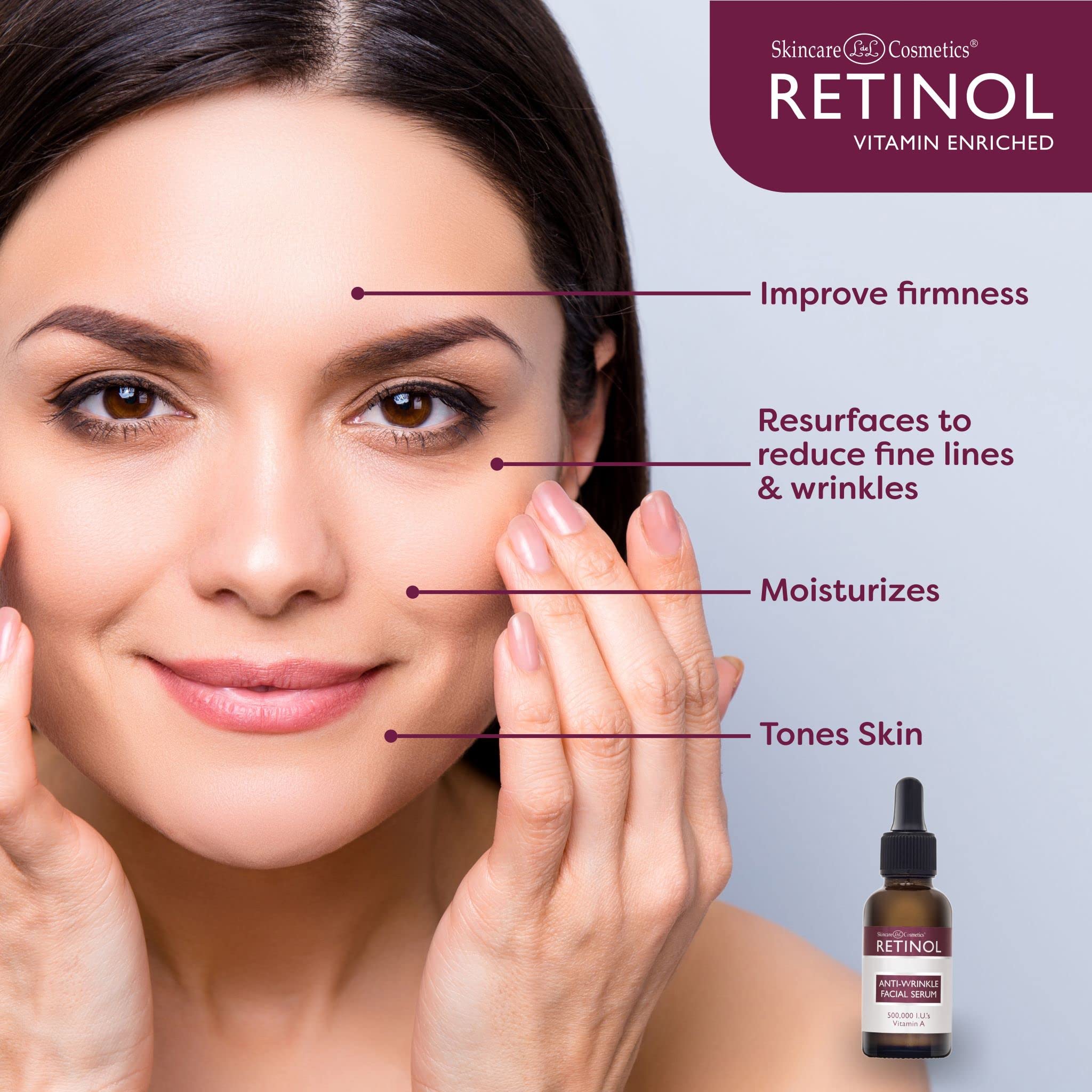 Foto 5 pulgar | Sérum Facial Antiarrugas Con Retinol Y Vitamina A 30 Ml - Venta Internacional.