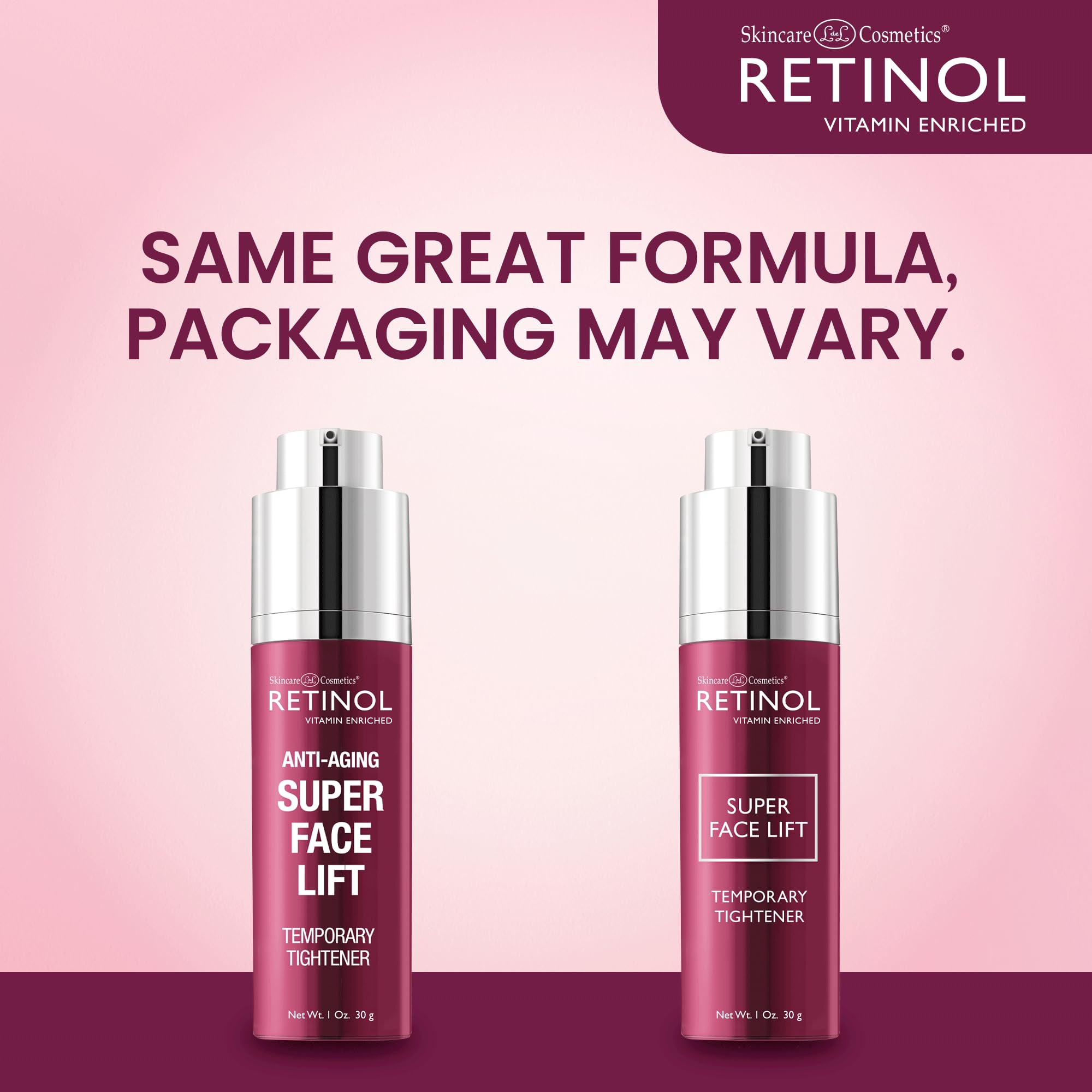 Foto 3 pulgar | Retinol Superreafirmante Para Estiramiento Facial Con Vitaminas C Y E, 30 G - Venta Internacional.