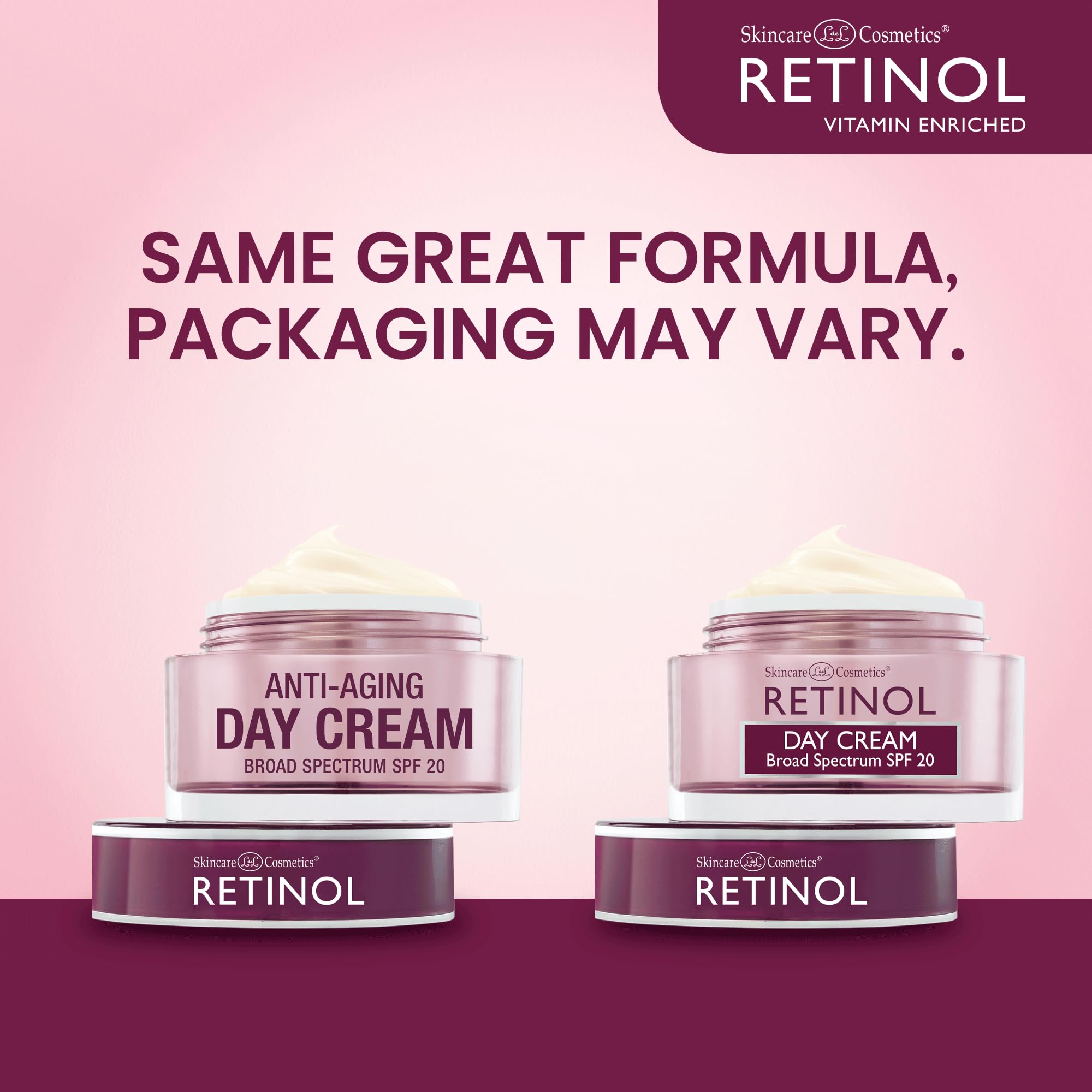 Foto 3 pulgar | Crema De Día Retinol Spf 20 De Amplio Espectro 50 Ml - Retinol - Venta Internacional.