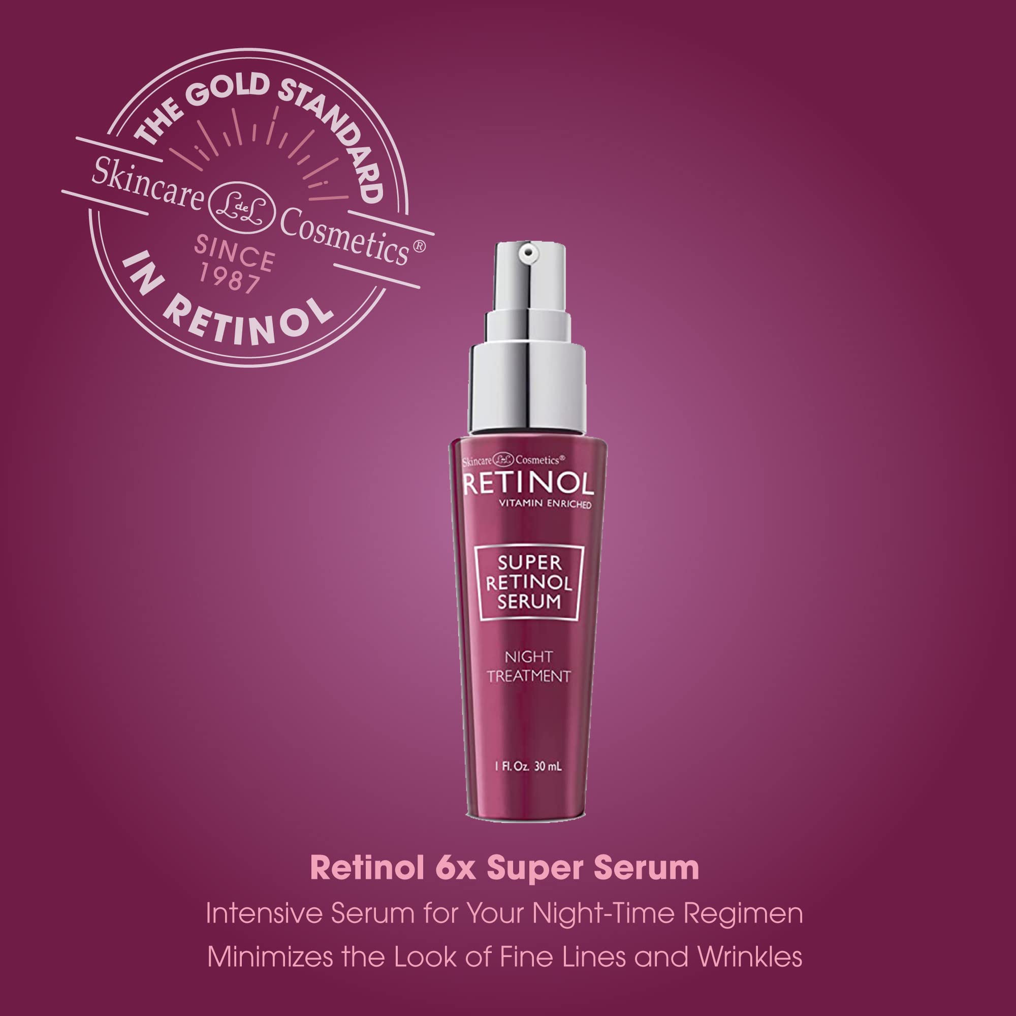 Foto 3 | Sérum Retinol 6x Super Retinol 30 Ml - Cuidado De La Piel Ldel Cosmetics - Venta Internacional.