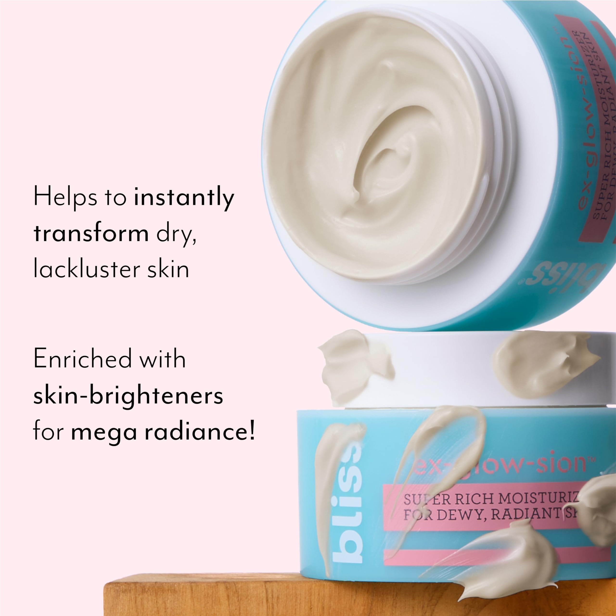 Foto 3 pulgar | Crema Hidratante Bliss Ex-glow-sion Super Rich Face 50 Ml, Vegana - Venta Internacional.