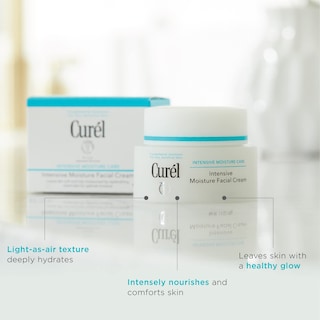 Foto 4 | Crema Hidratante Curel Intensive Face 40 Ml Dry Sensitive - Venta Internacional.