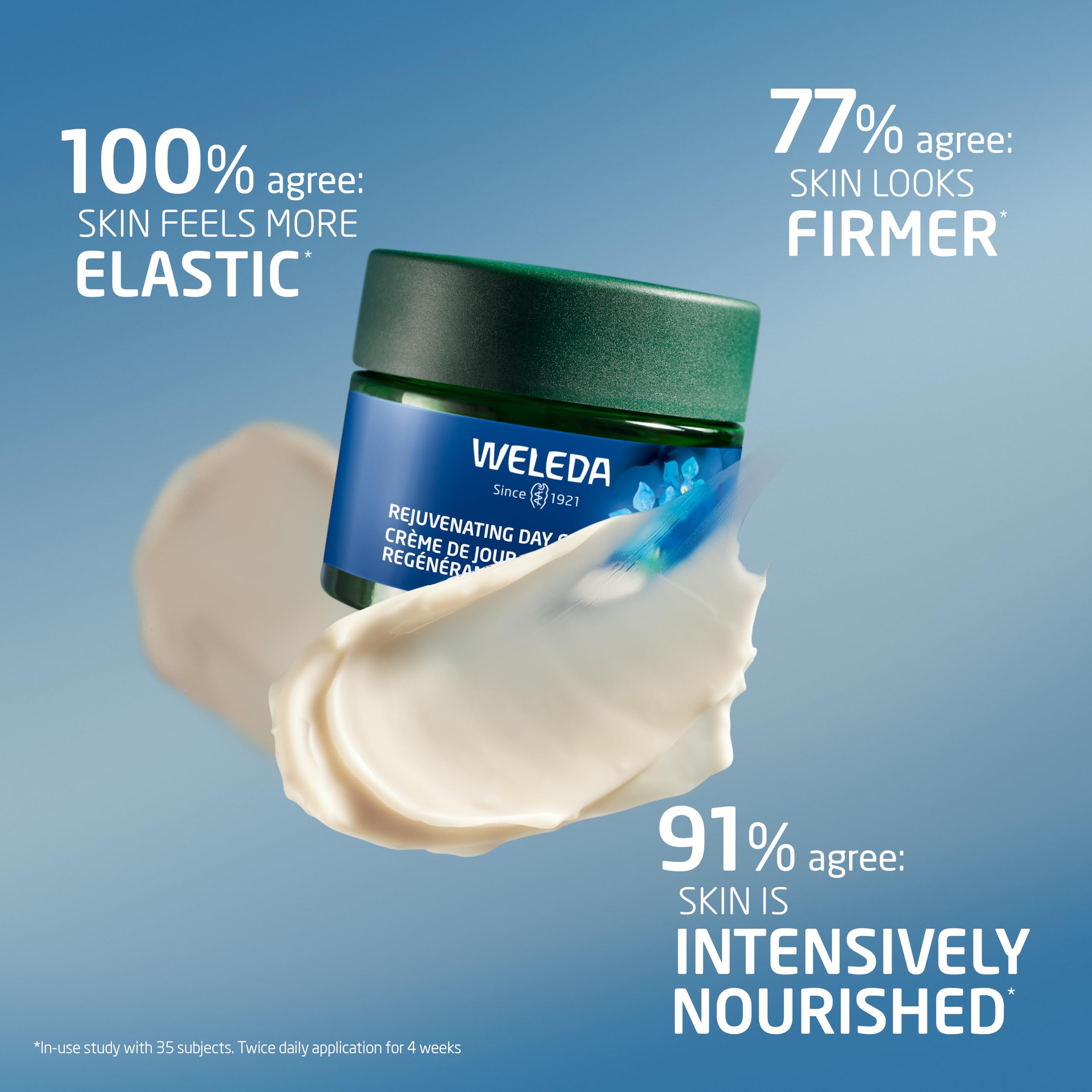 Foto 4 pulgar | Crema De Día Weleda Rejuvenecedora Con Genciana Azul Y Edelweiss 40 Ml - Venta Internacional.